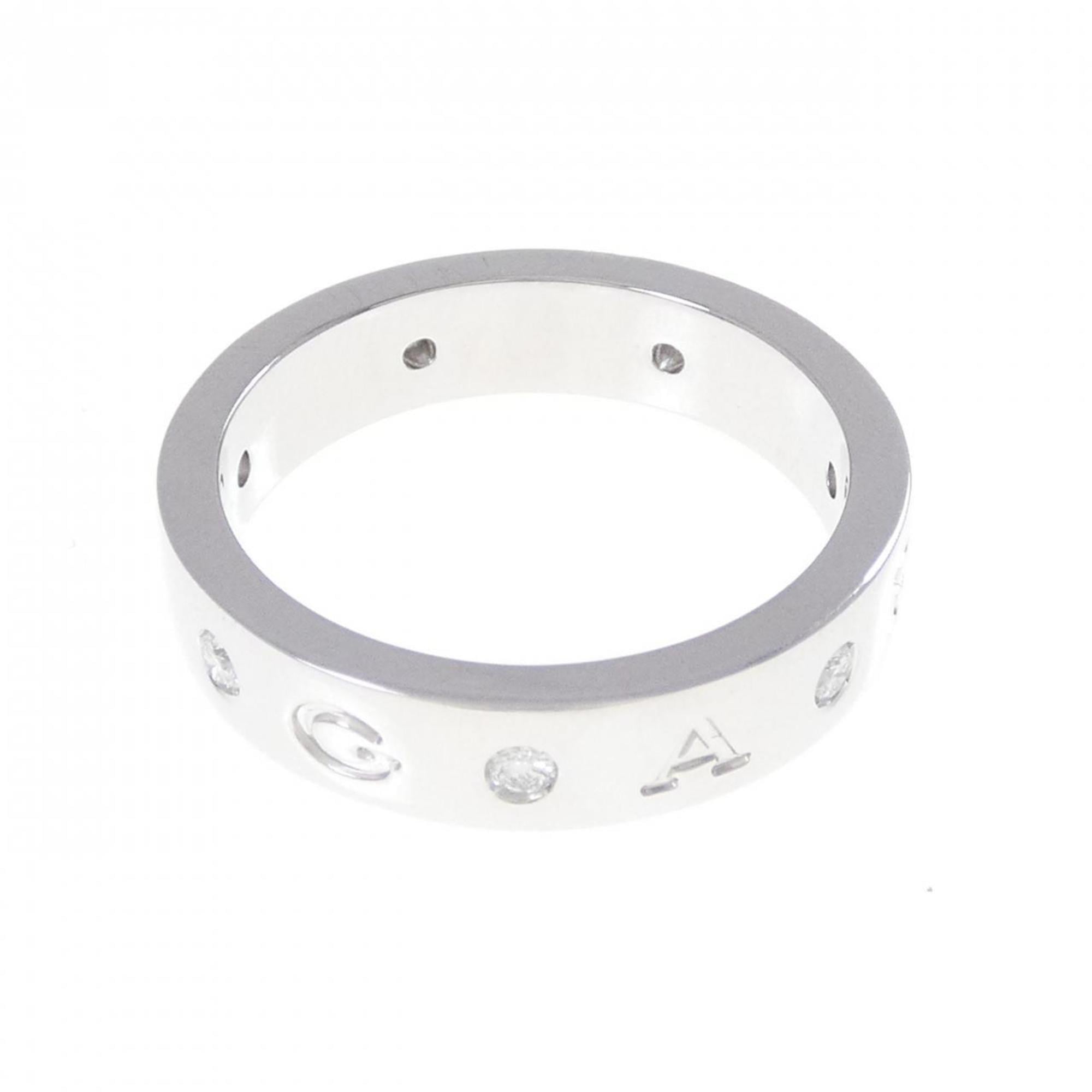 Bvlgari White Gold (18K) Band Ring (Pre-Owned)