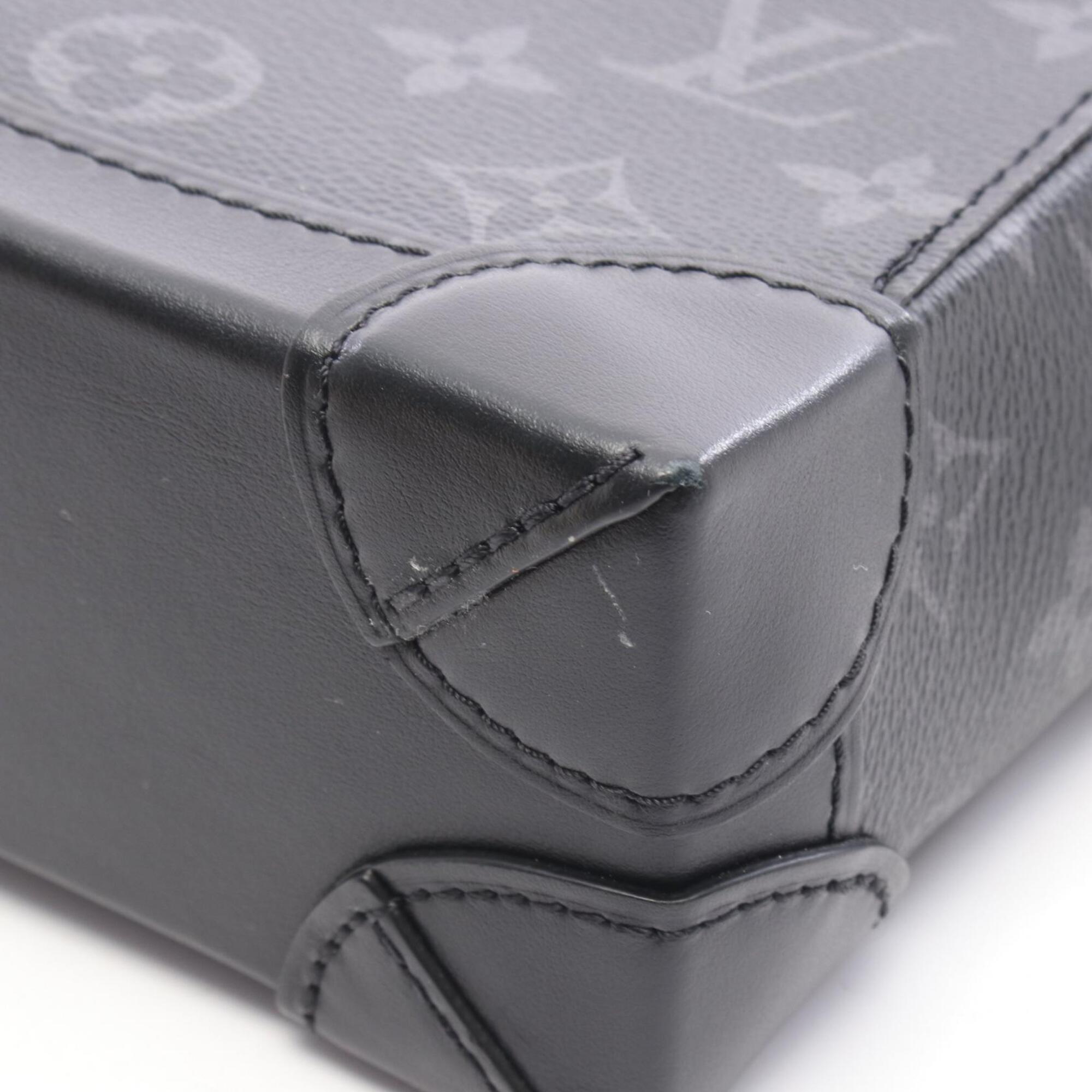 Louis Vuitton Black Monogram Empreinte Coated Canvas Leather Handbag Shoulder Bag (Pre-Owned)