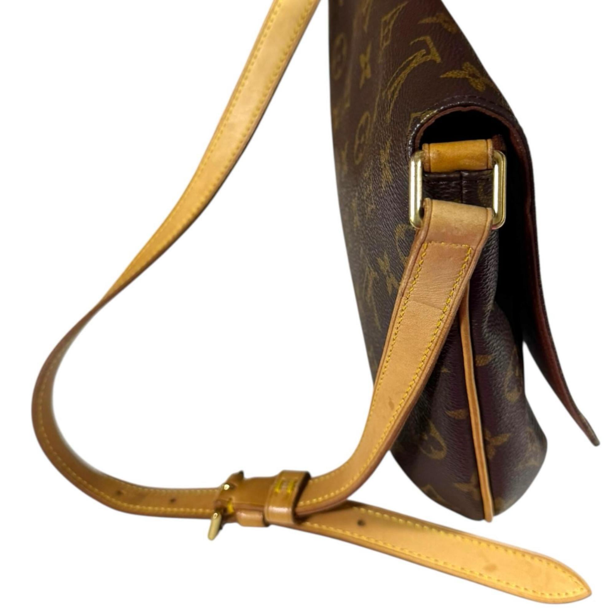 Louis Vuitton Brown Monogram Shoulder Bag (Pre-Owned)