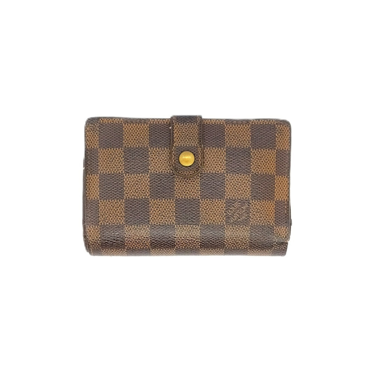 Louis Vuitton Brown Ebene Damier Canvas Wallet (Bi-Fold) (Pre-Owned)
