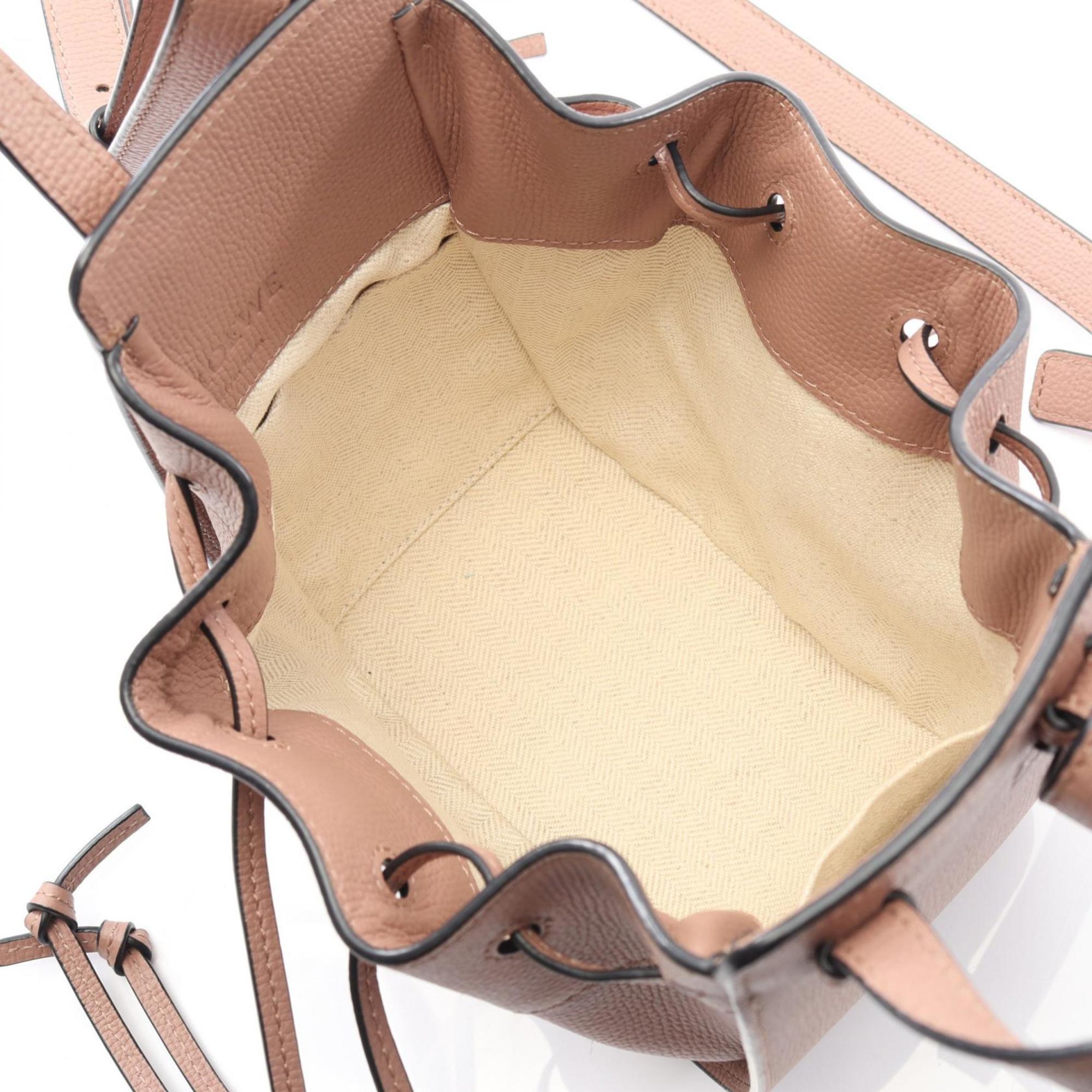 Loewe Pink Leather Handbag (Pre-Owned)