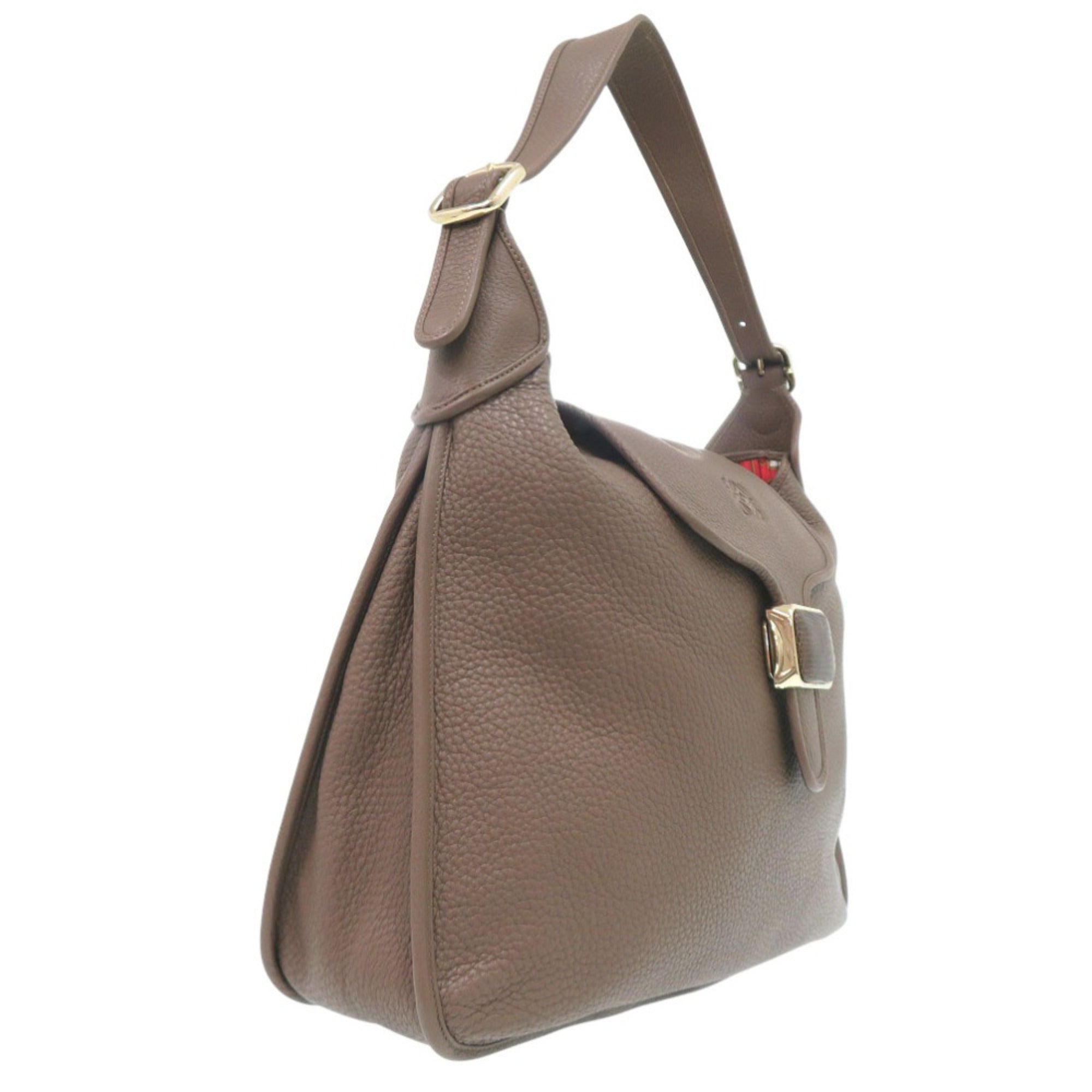 Loewe Brown Leather Shoulder Bag (Pre-Owned)