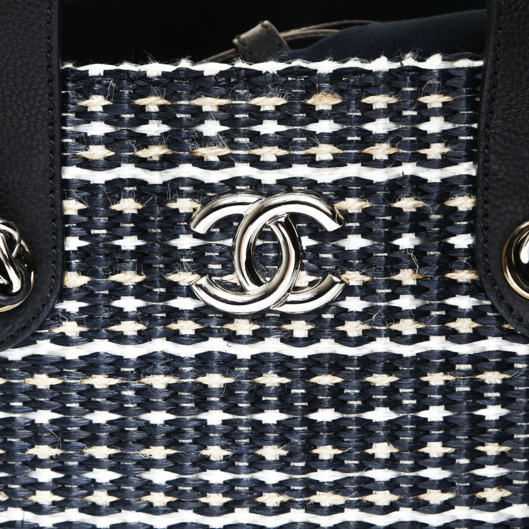 Chanel Black Handbag Tote Bag (Pre-Owned)
