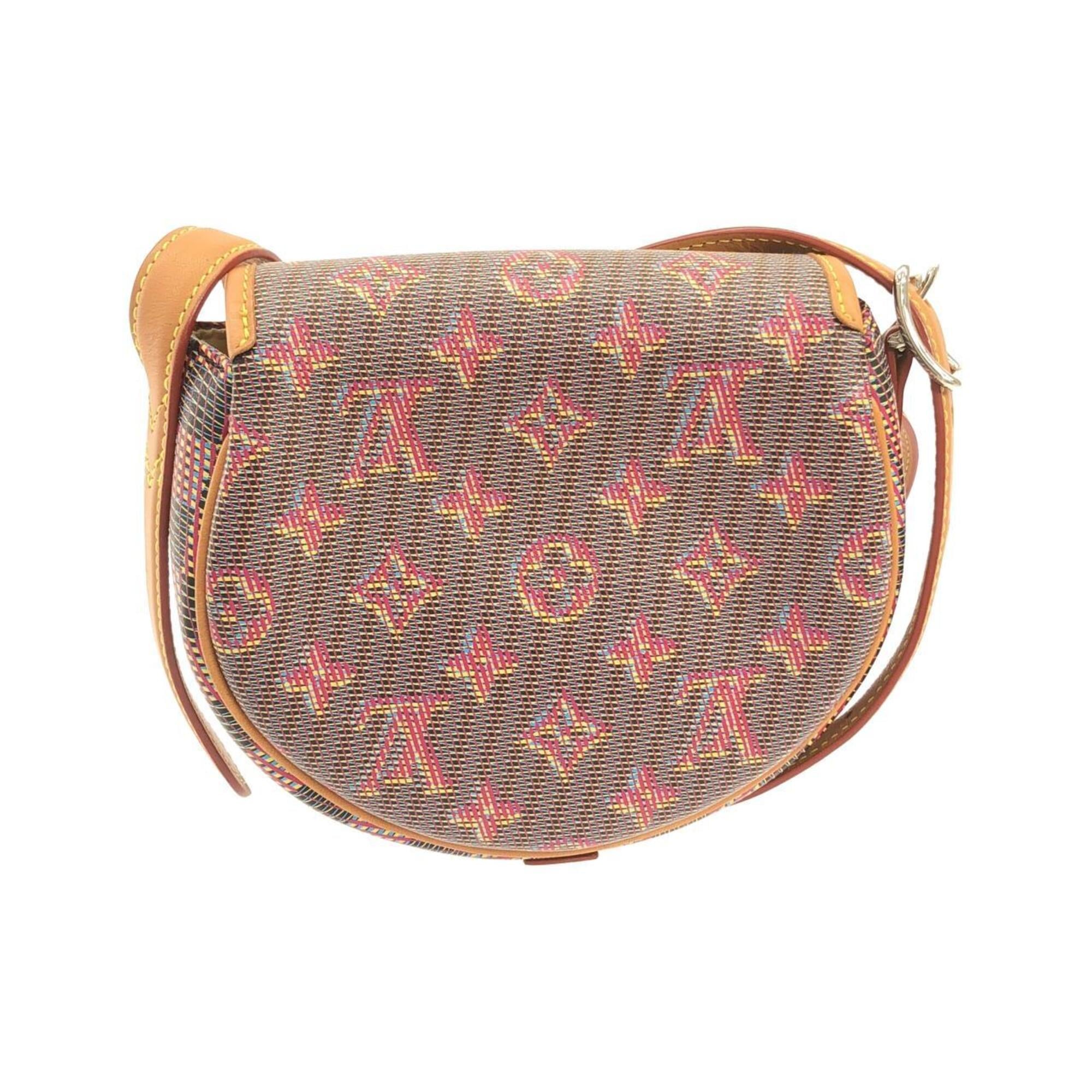 Louis Vuitton Pink Rose Leather Shoulder Bag (Pre-Owned)