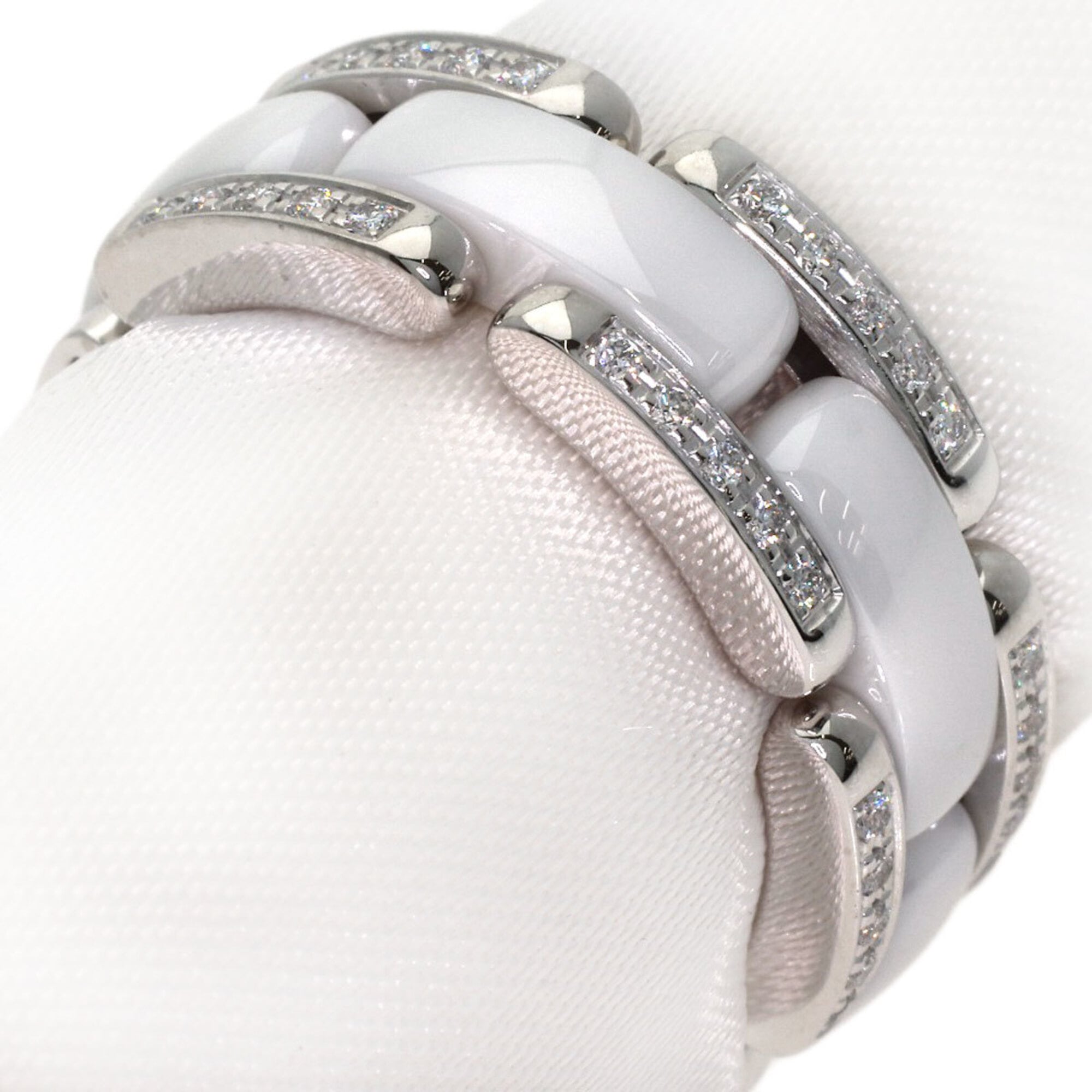 Chanel White Gold (18K) Band Ring (Pre-Owned)