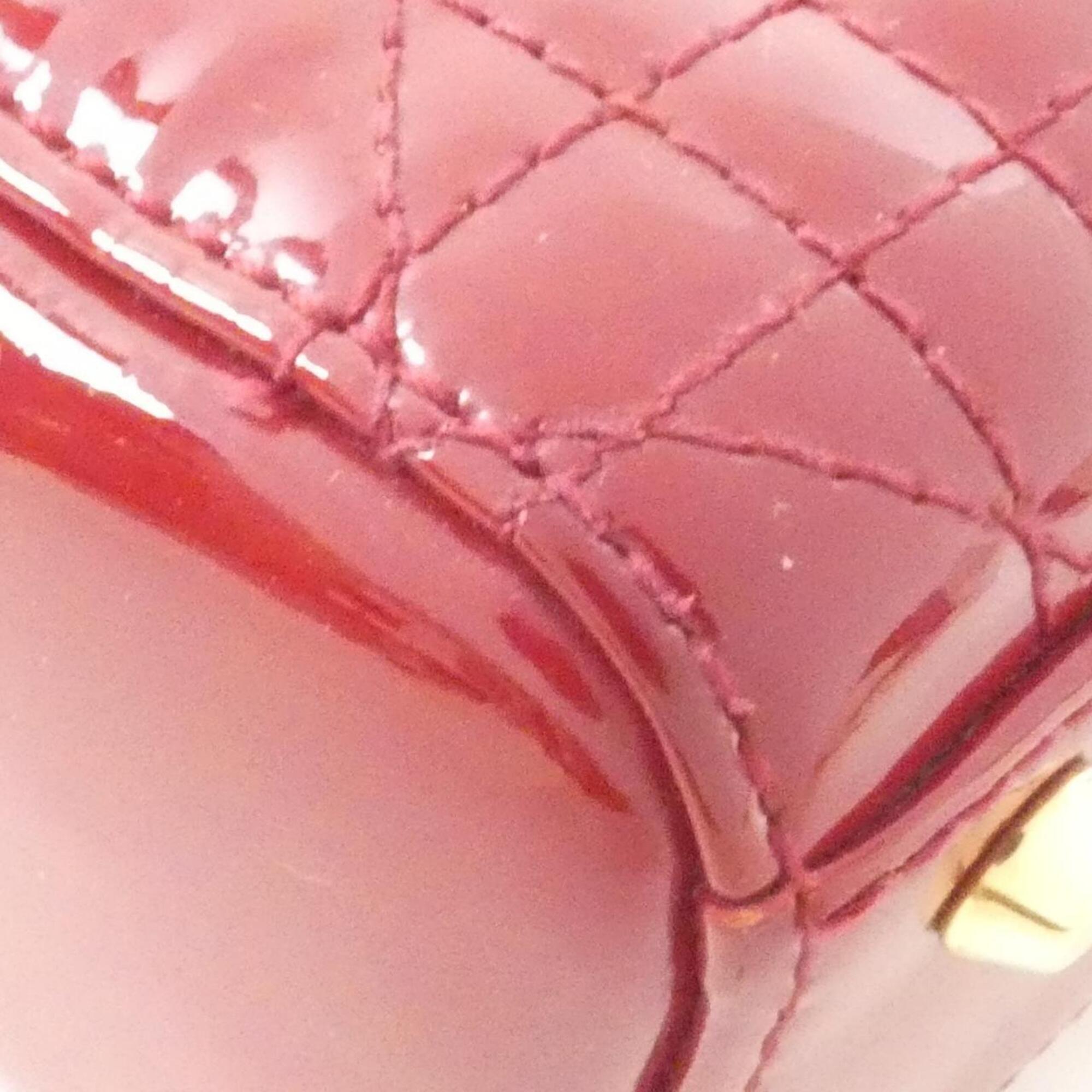 Christian Dior Cherry Red Leather Handbag (Pre-Owned)