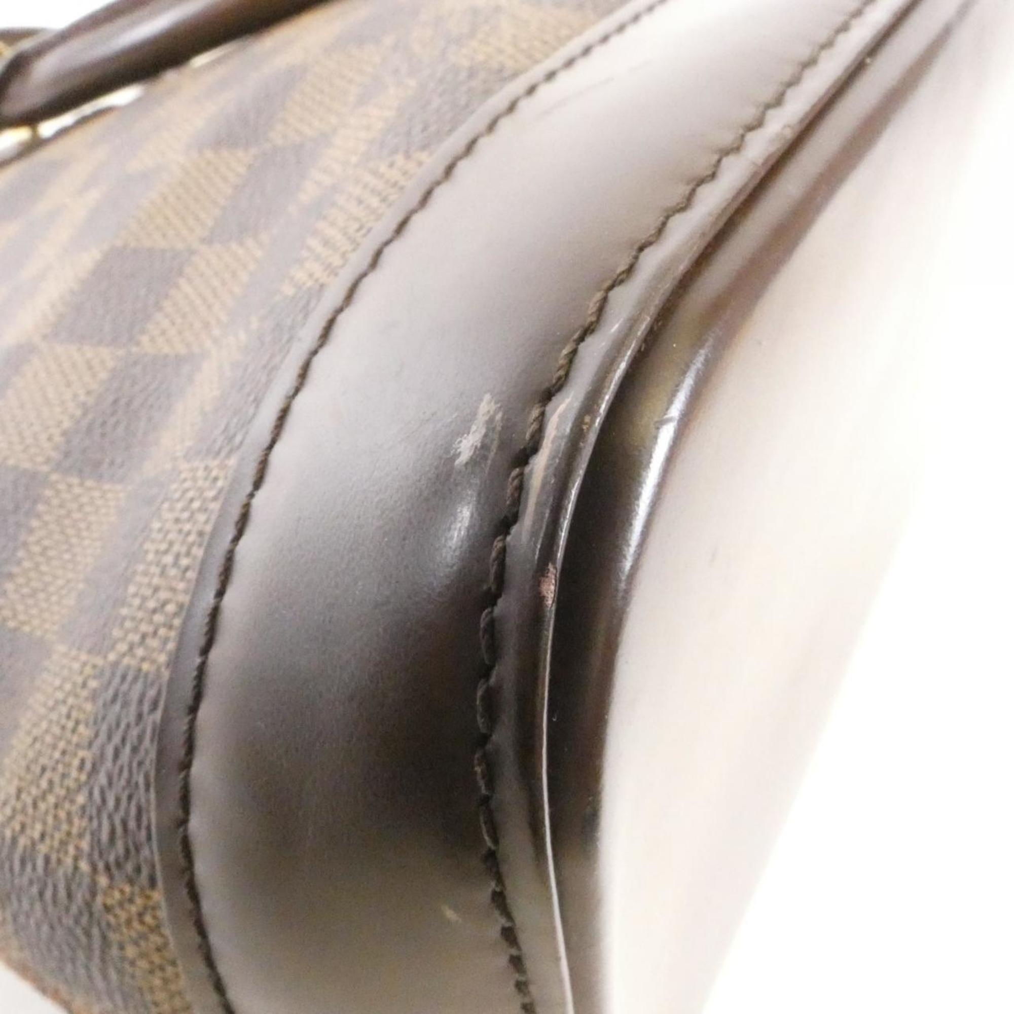 Louis Vuitton Damier Canvas Ebene Damier Canvas Handbag (Pre-Owned)