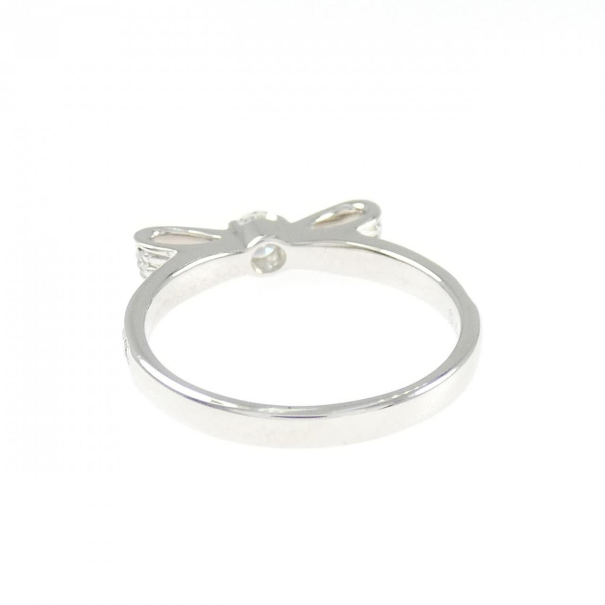 Chanel White Gold White Gold (18K) Band Ring (Pre-Owned)