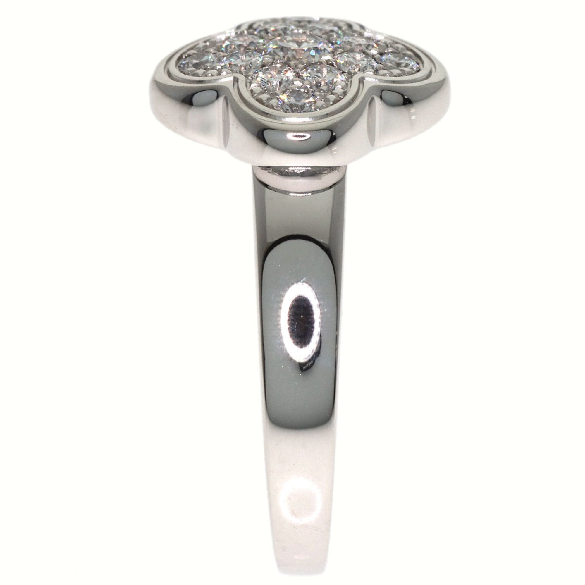 Van Cleef & Arpels White Gold White Gold Band Ring (Pre-Owned)