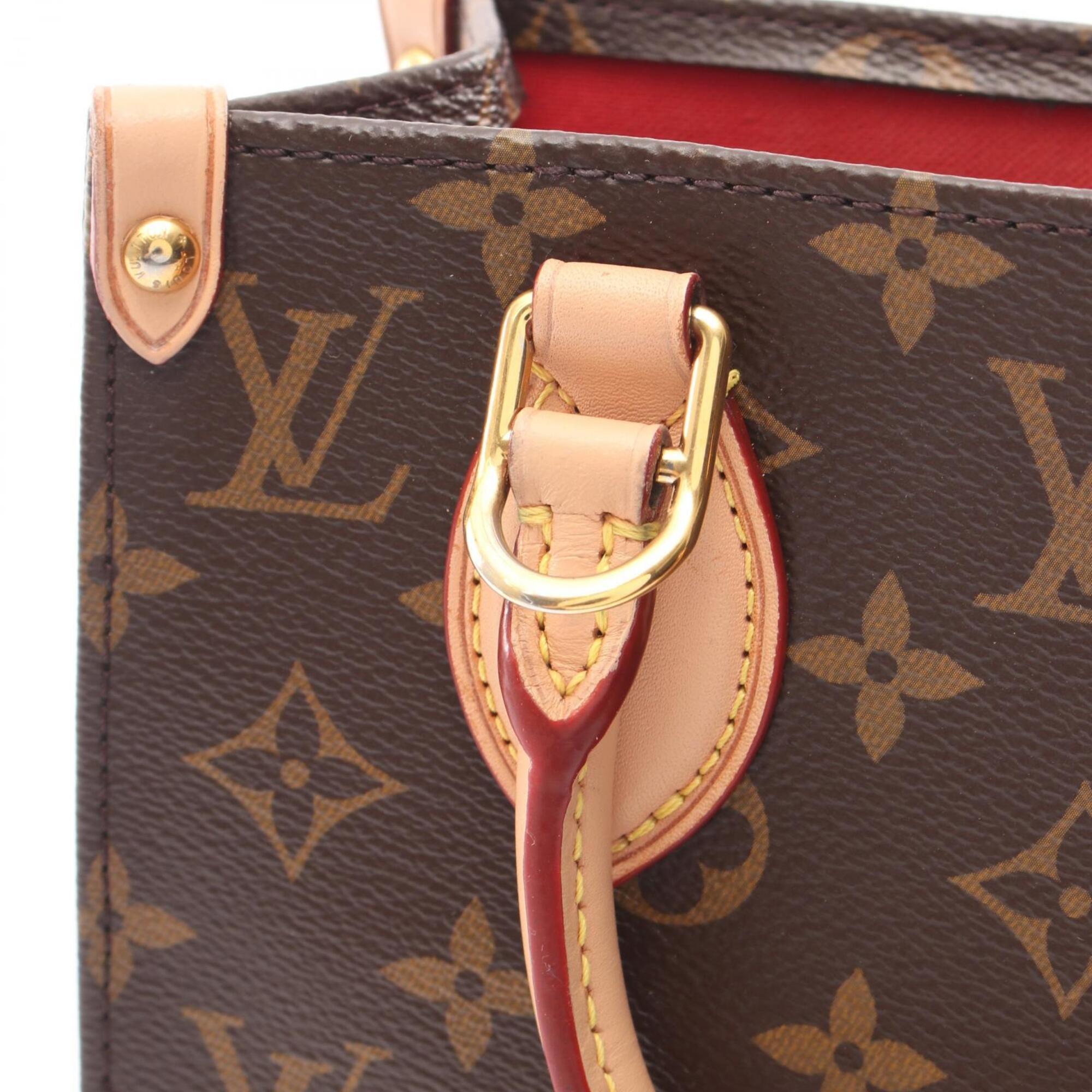 Louis Vuitton Brown Monogram Pvc Leather Handbag (Pre-Owned)
