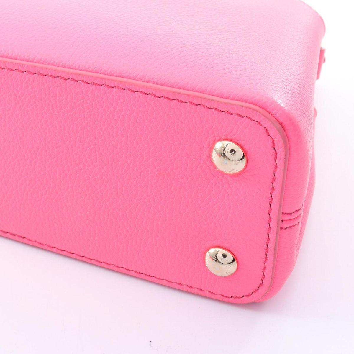 Louis Vuitton Pink Leather Handbag (Pre-Owned)
