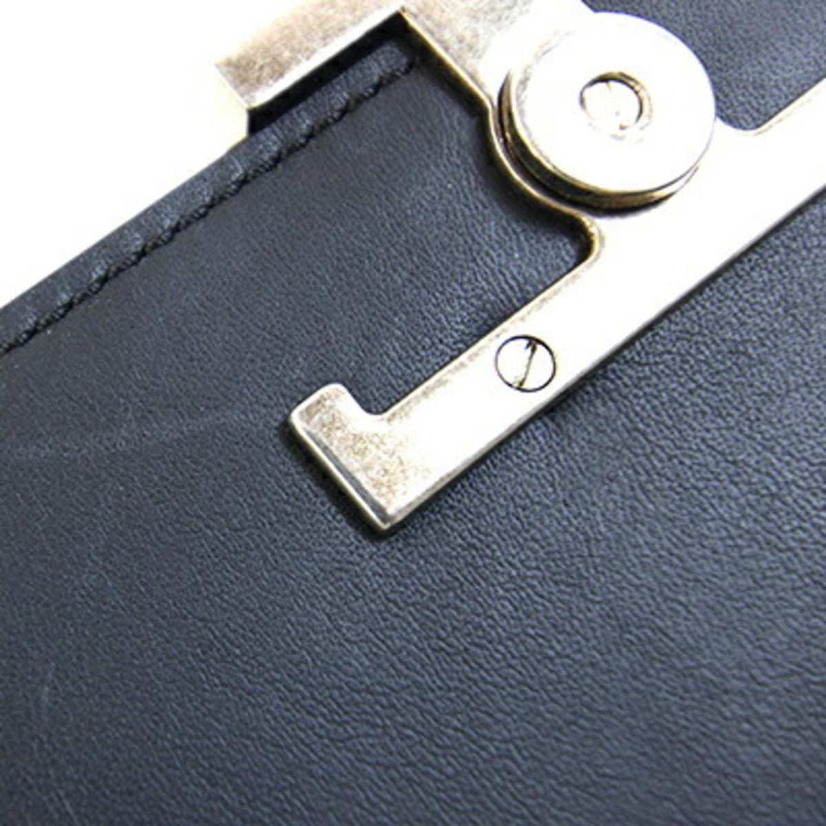 Tod's Black Leather Pochette Shoulder Bag (Pre-Owned)