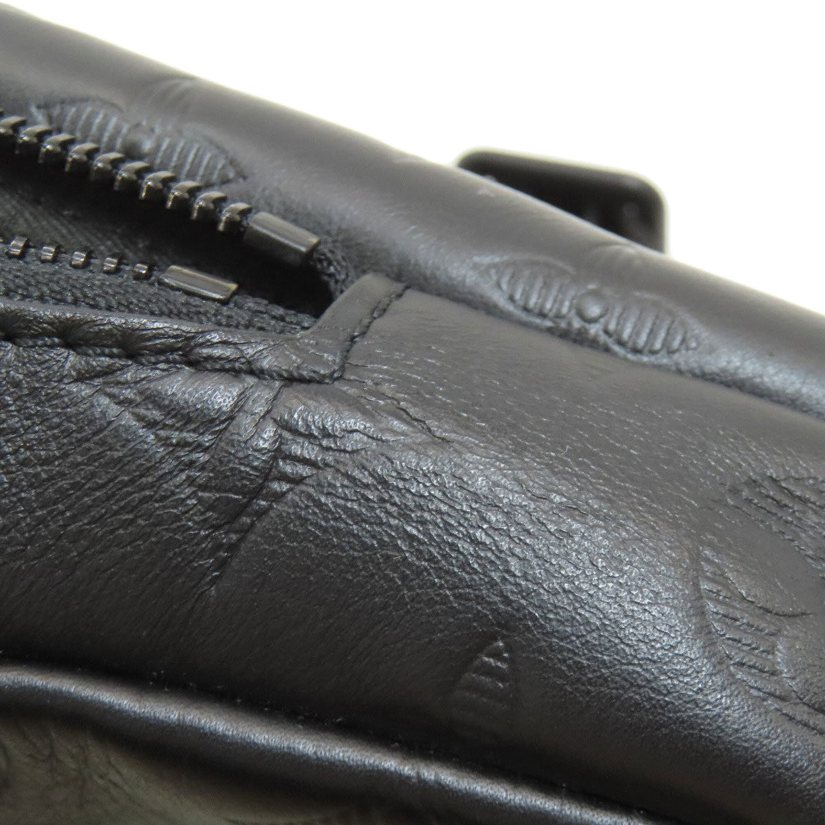Louis Vuitton Black Monogram Shadow Shoulder Bag (Pre-Owned)