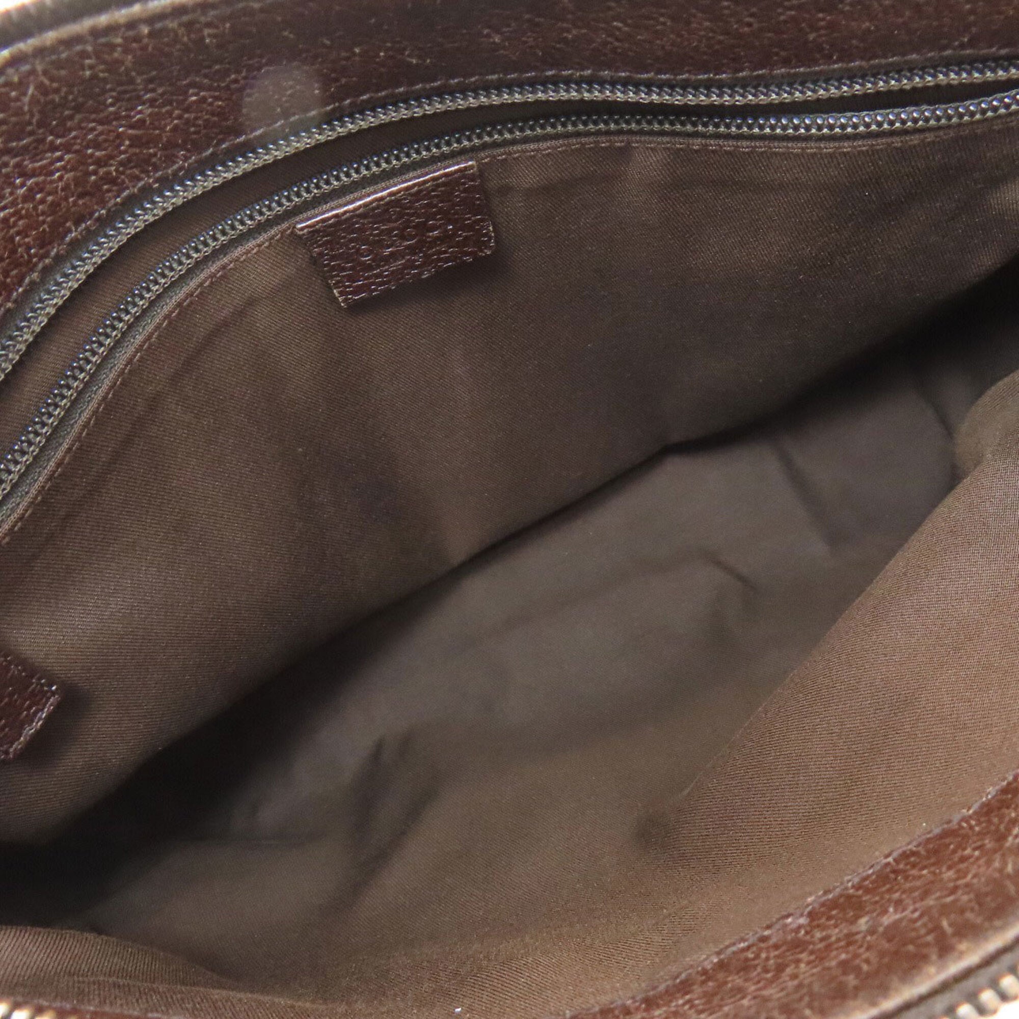 Gucci Gg Canvas Brown Gg Canvas Shoulder Bag (Pre-Owned)