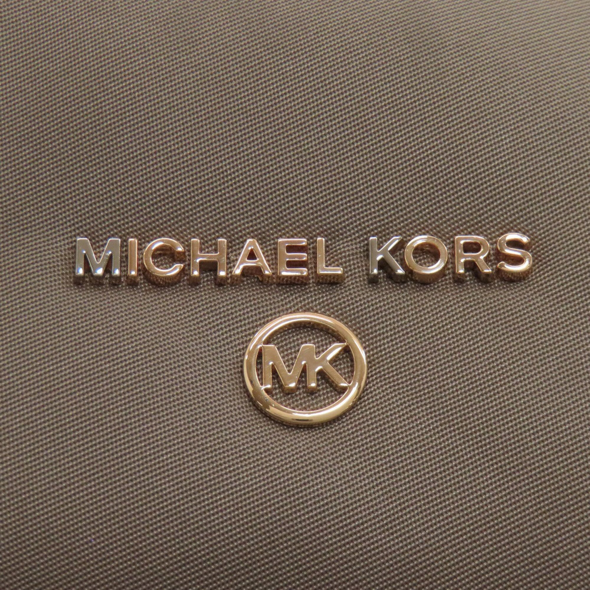 Michael Kors Brown Nylon Backpack (Pre-Owned)