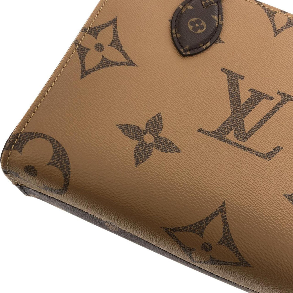 Louis Vuitton Marron Coated Canvas Handbag (Pre-Owned)