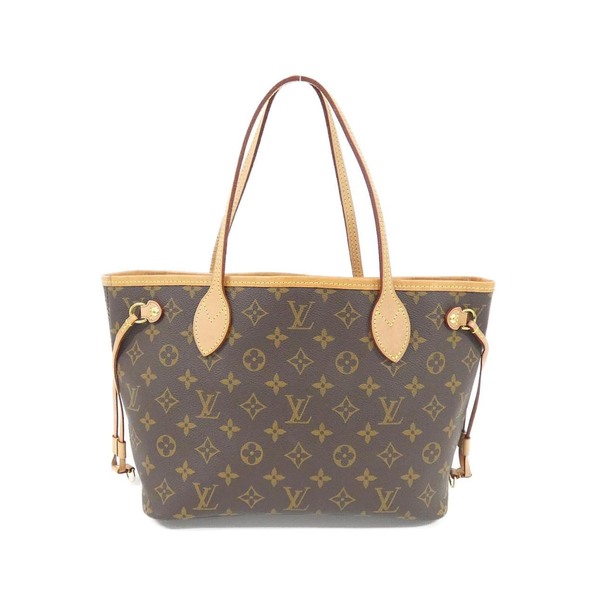 Louis Vuitton Marron Pivoine Coated Canvas Handbag Pouch (Pre-Owned)