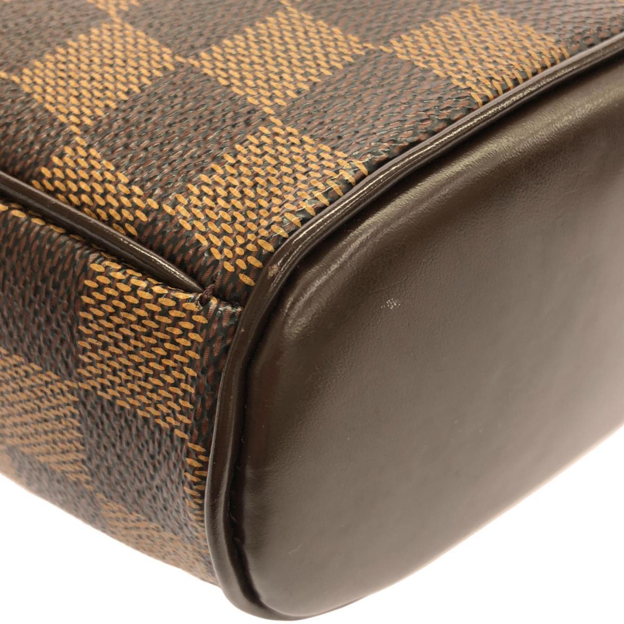 Louis Vuitton Ebene Coated Canvas Shoulder Bag (Pre-Owned)