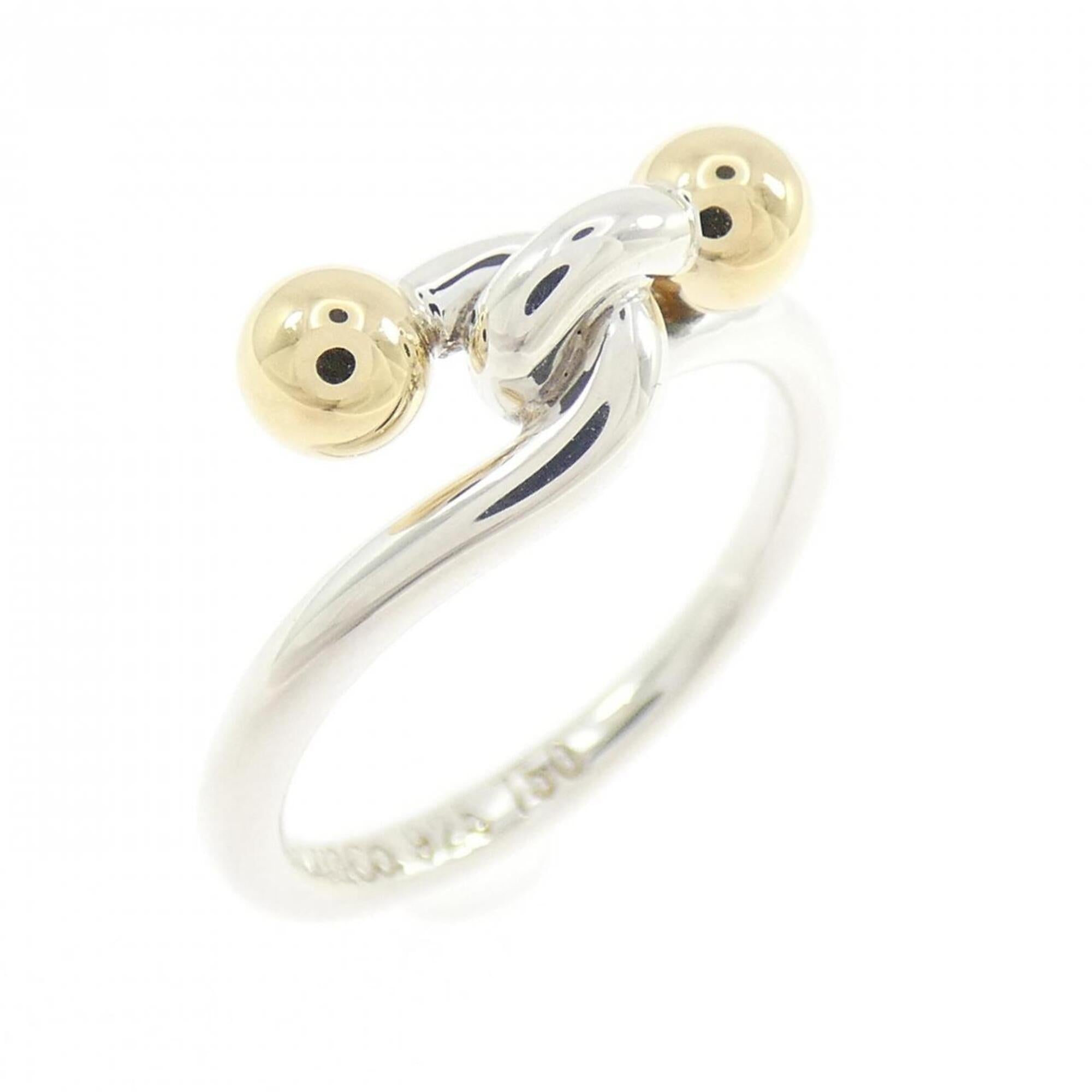Tiffany Silver Silver 925 Band Ring (Pre-Owned)