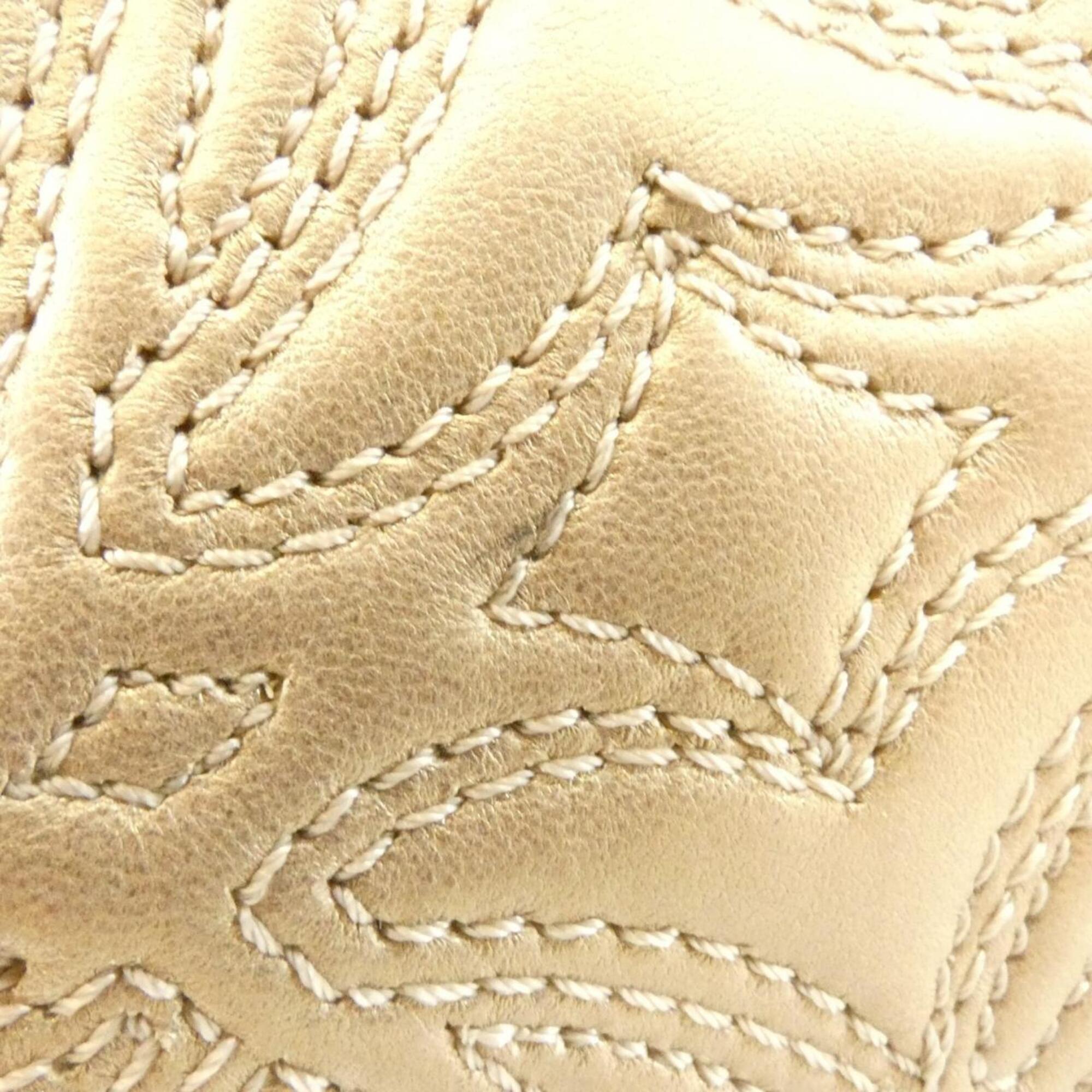 Loewe Gold Leather Handbag (Pre-Owned)