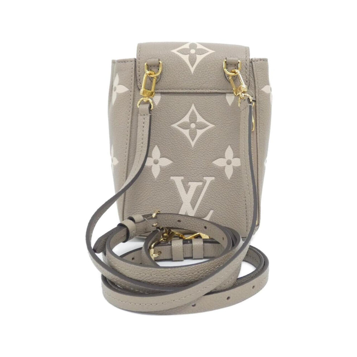 Louis Vuitton Cream Tourterelle Leather Backpack (Pre-Owned)
