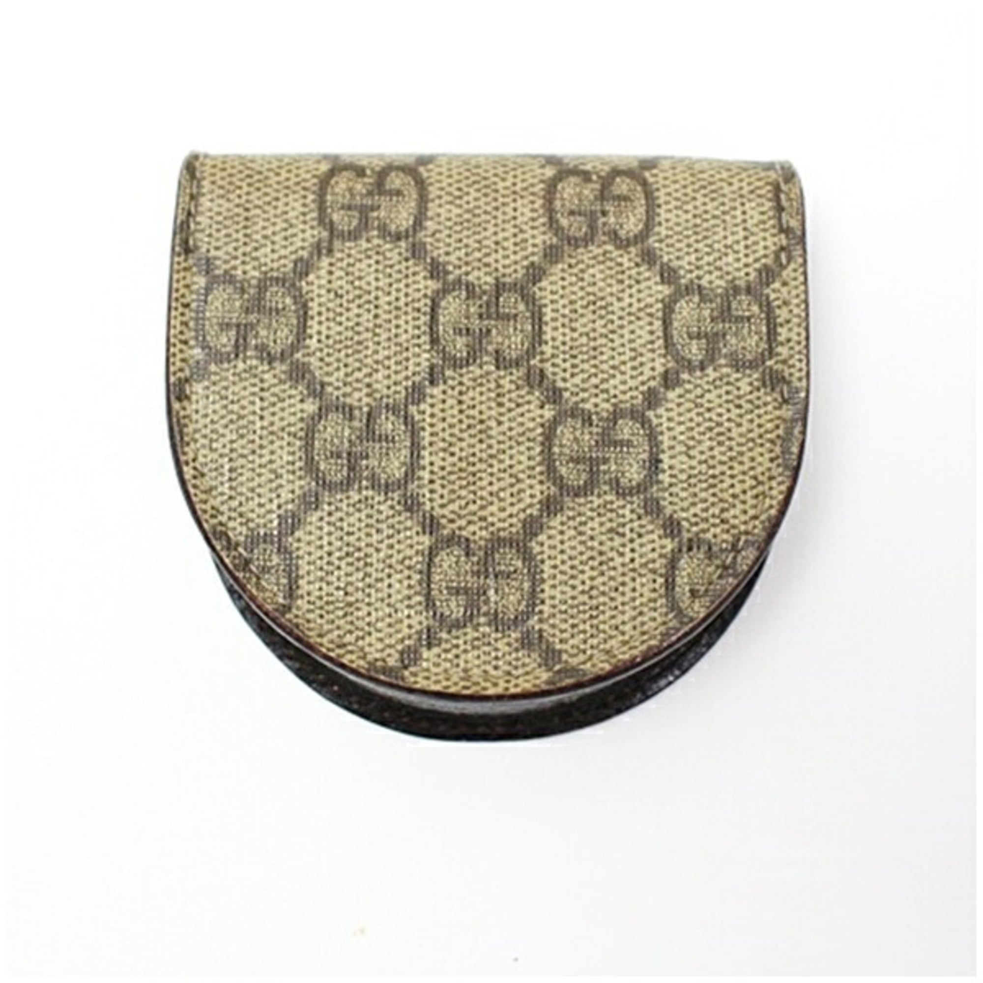 Gucci Beige Brown Gg Pvc (Pre-Owned)