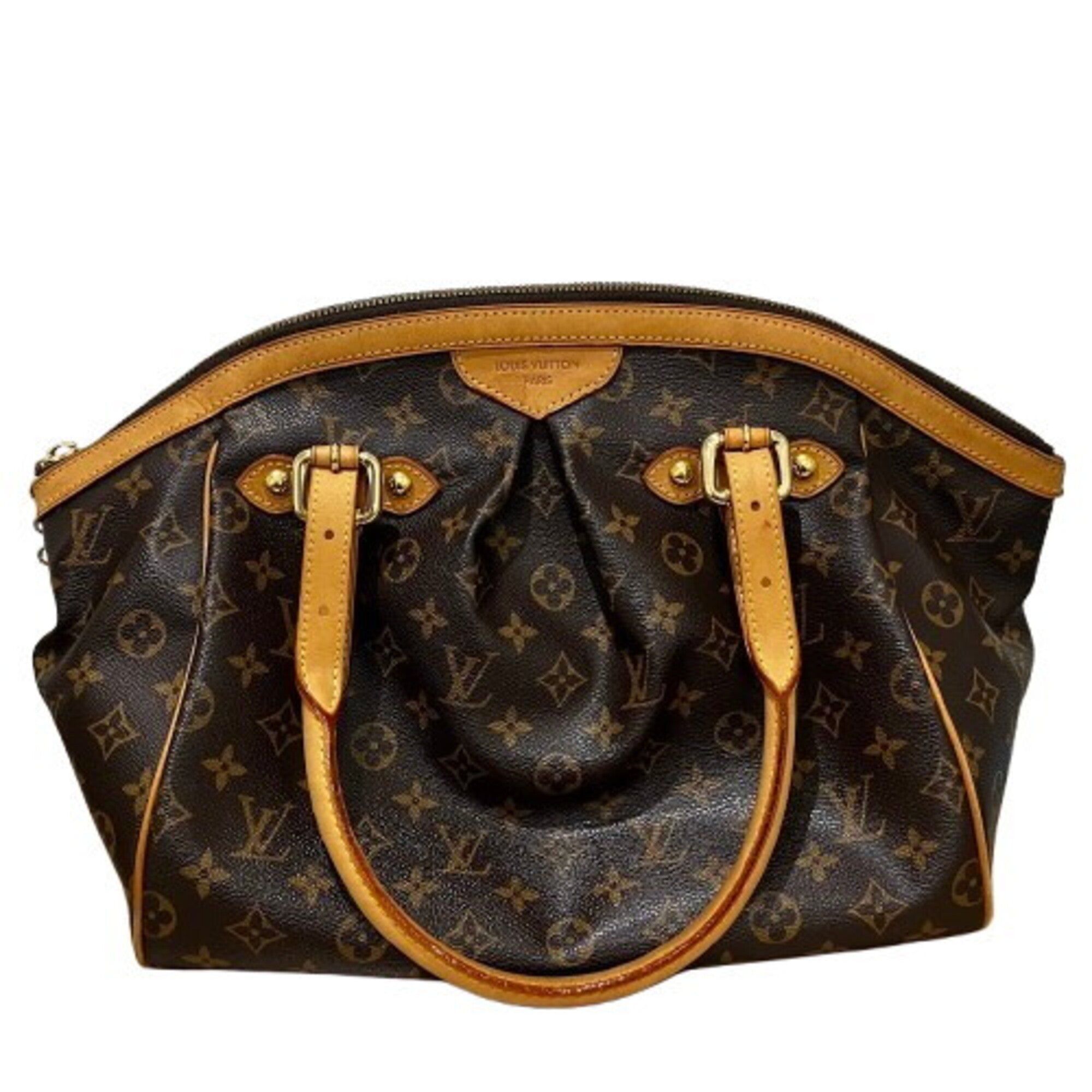 Louis Vuitton Brown Pvc Handbag (Pre-Owned)