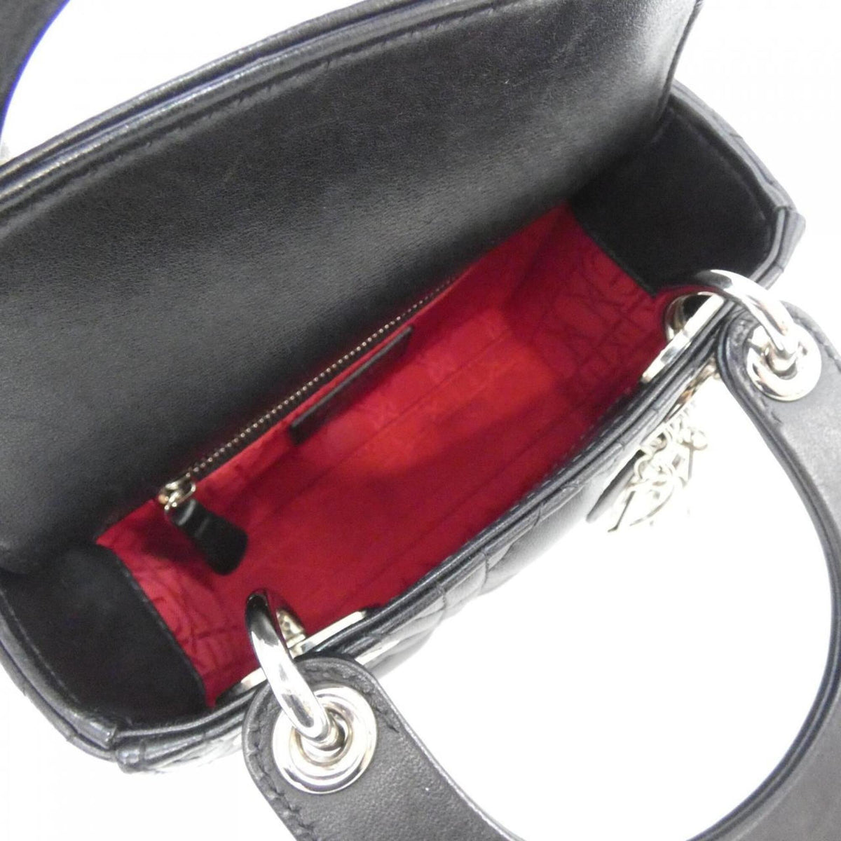 Christian Dior Black Leather Handbag (Pre-Owned)