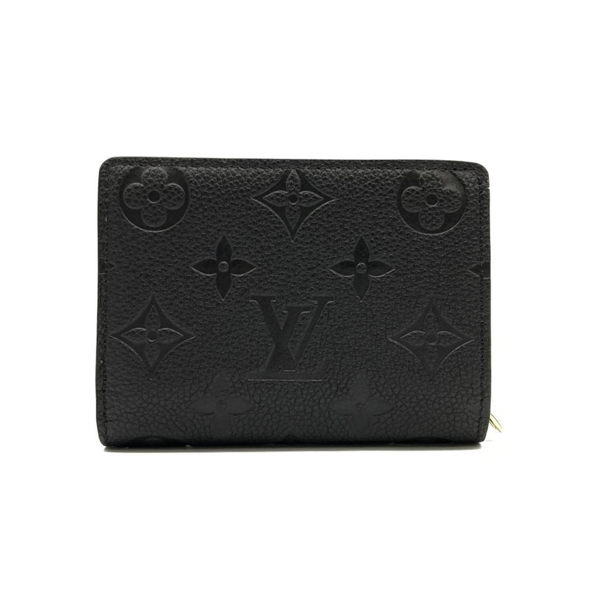 Louis Vuitton Black Monogram Noir Monogram Empreinte Wallet (Bi-Fold) (Pre-Owned)