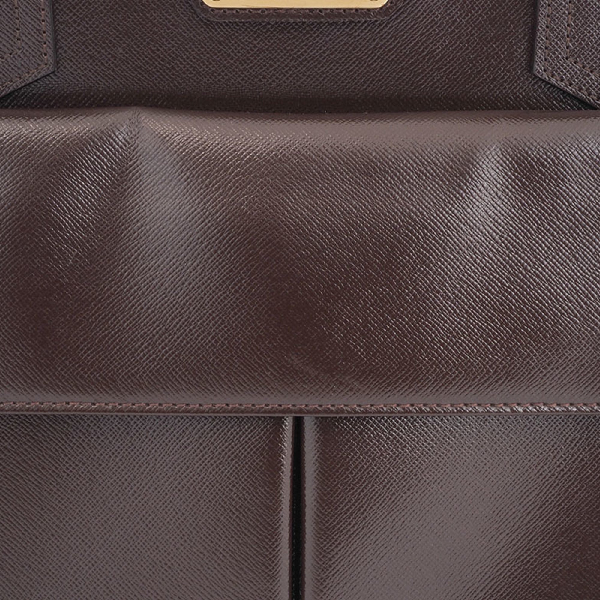 Burberry Brown Leather Handbag (Pre-Owned)