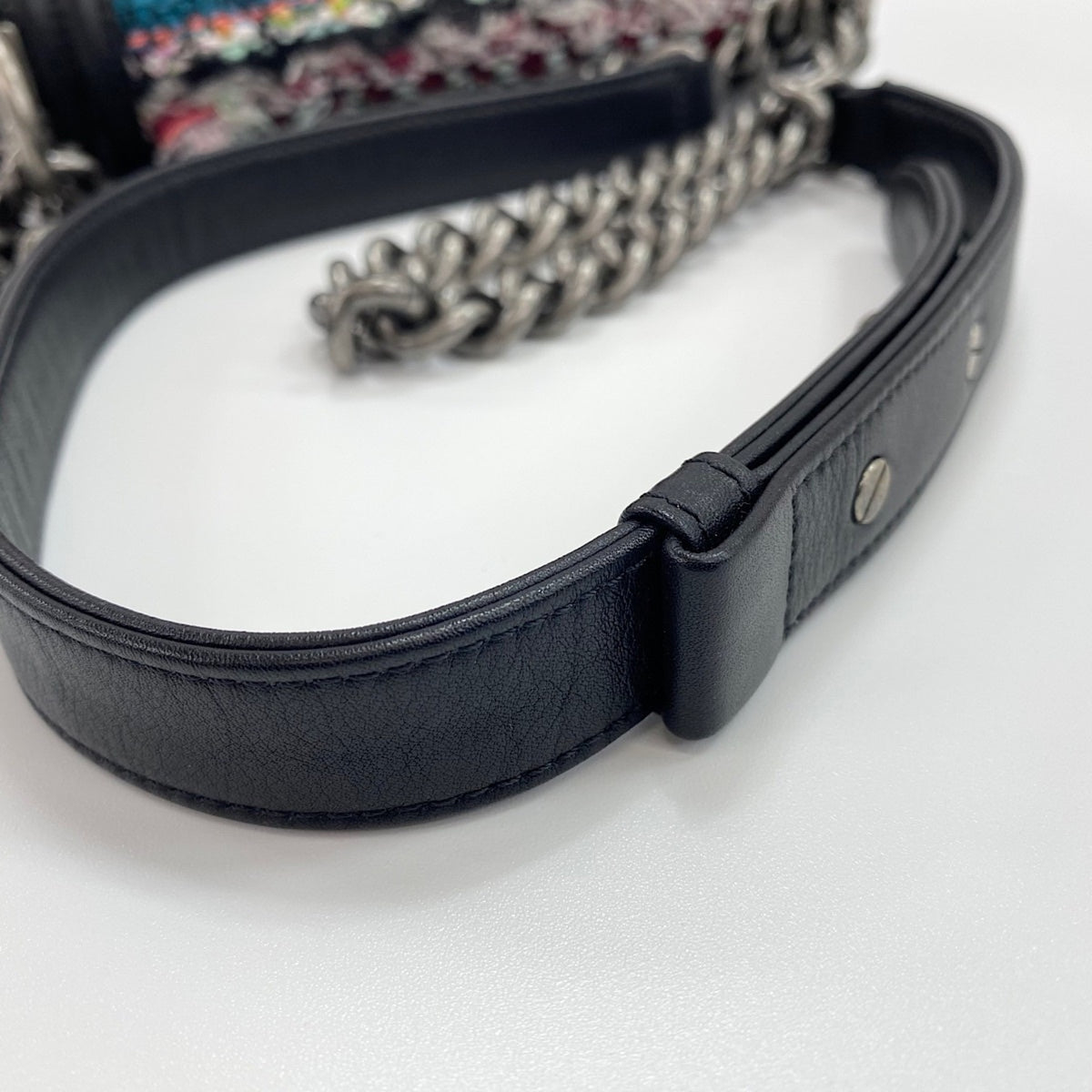 Chanel Boy Chanel Multi-Color Shoulder Bag (Pre-Owned)