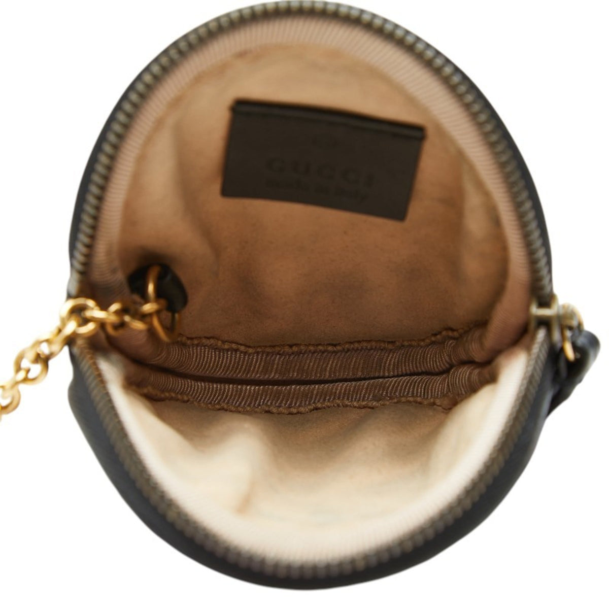 Gucci Black Leather Coin Purse/Coin Case (Pre-Owned)