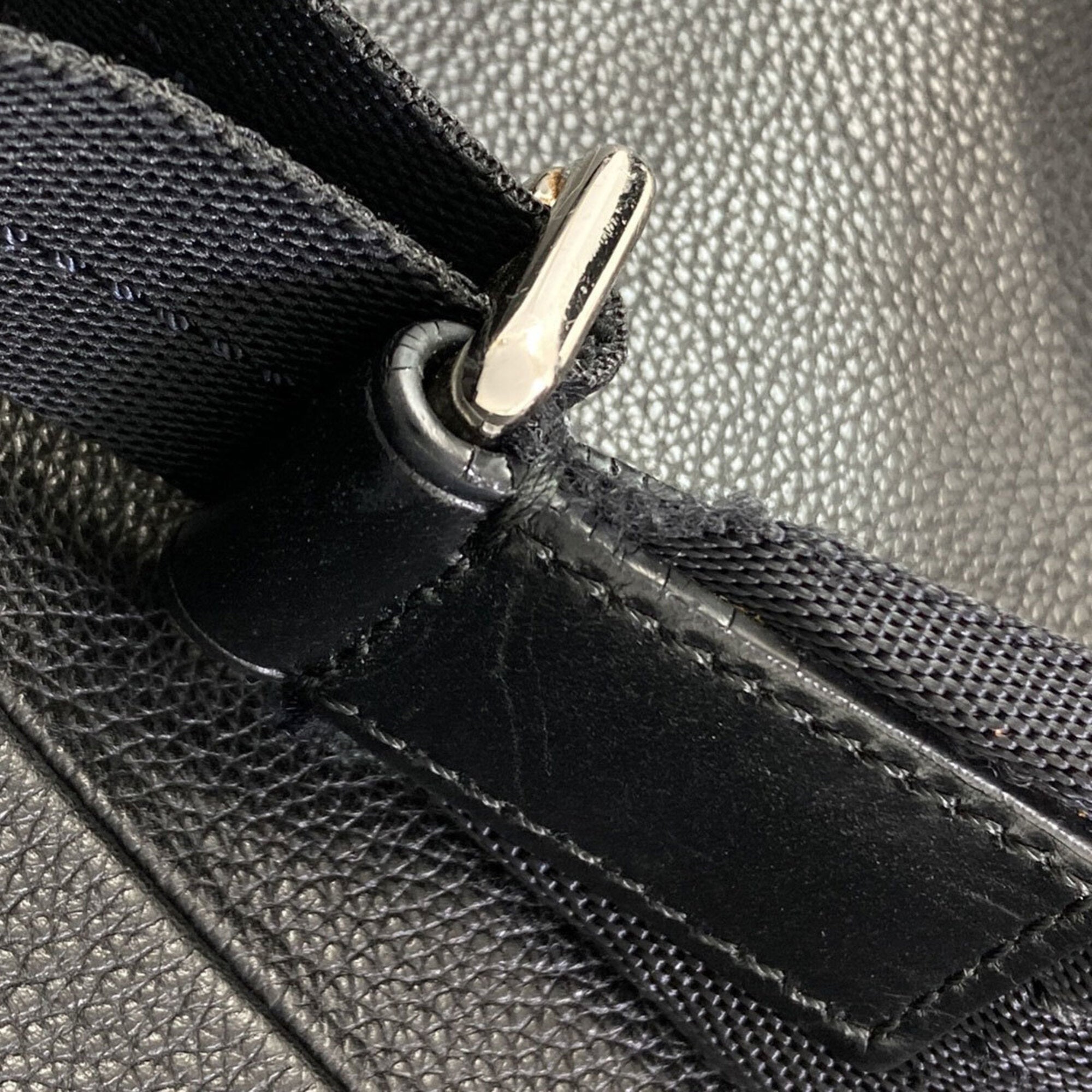 Coach Black Leather Backpack (Pre-Owned)