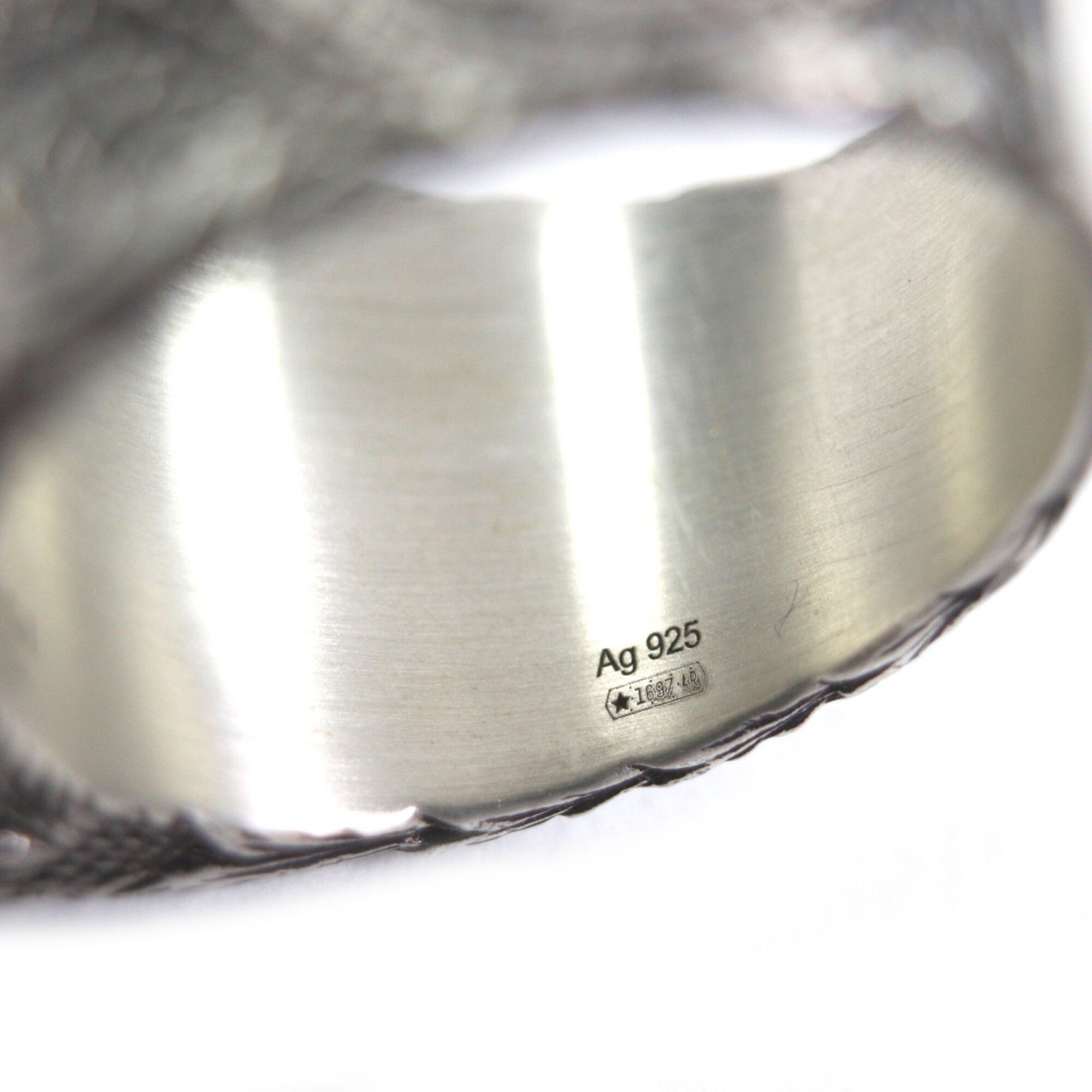 Gucci Silver 925 Band Ring (Pre-Owned)