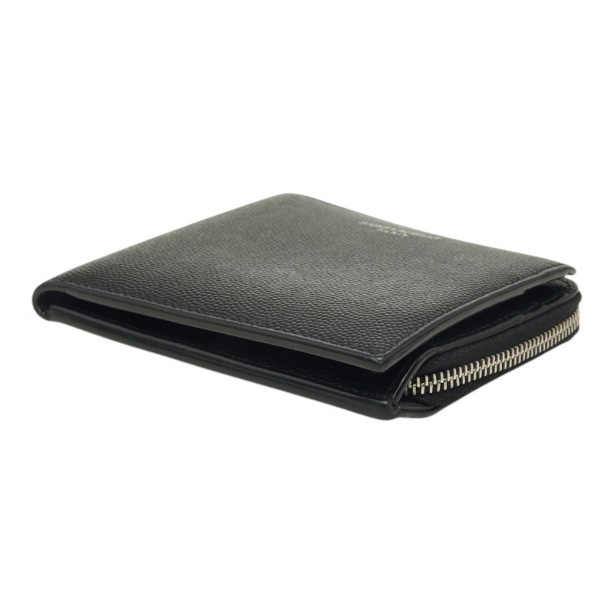 Saint Laurent Black Leather Wallet (Bi-Fold) (Pre-Owned)