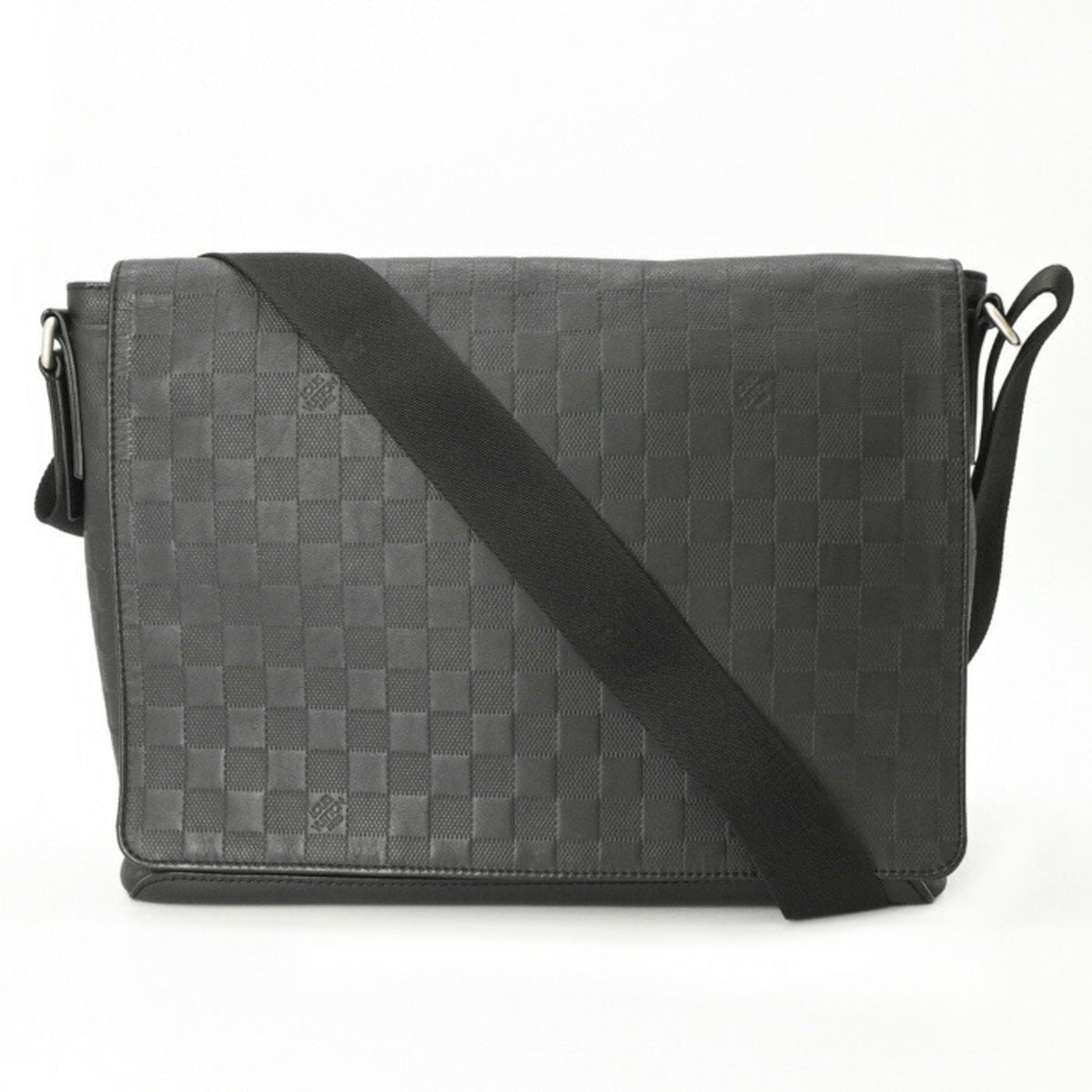 Louis Vuitton Damier Infini Black Damier Infini Messenger Bag Shoulder Bag (Pre-Owned)