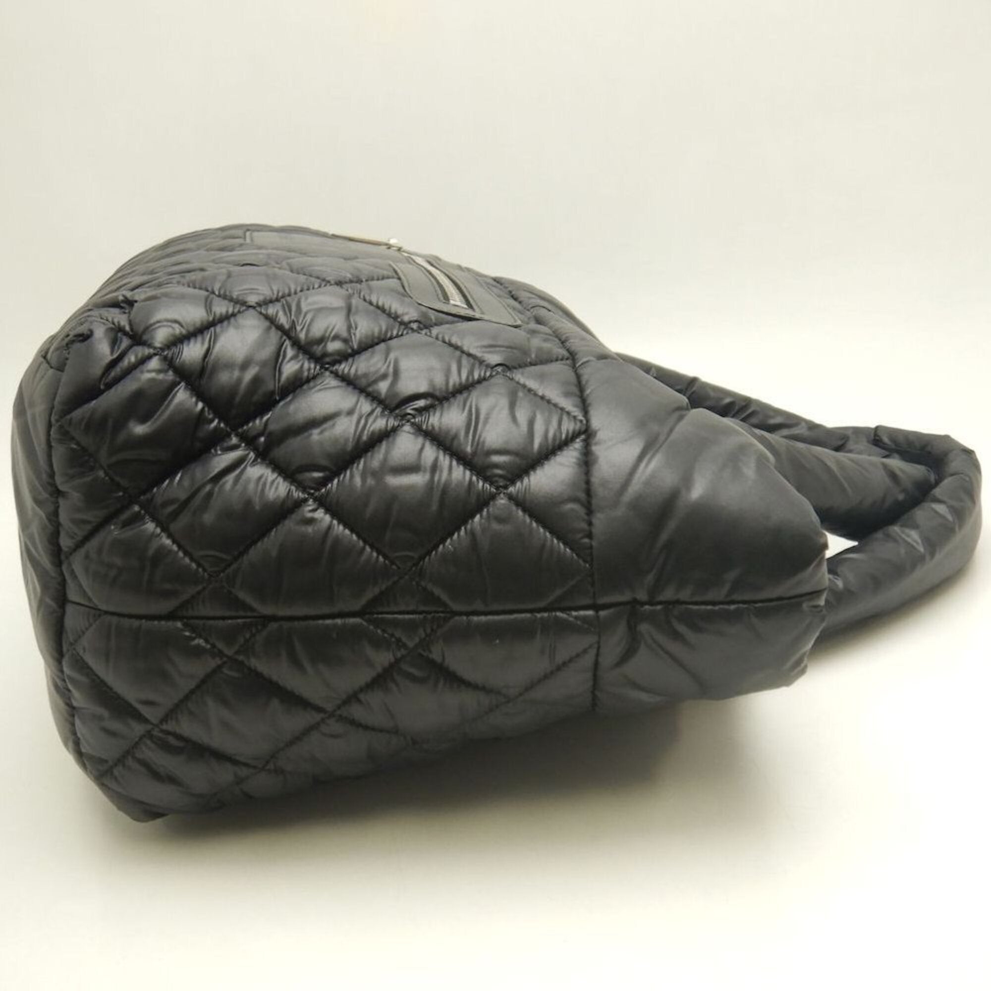 Chanel Coco Cocoon Black Nylon Tote Bag (Pre-Owned)