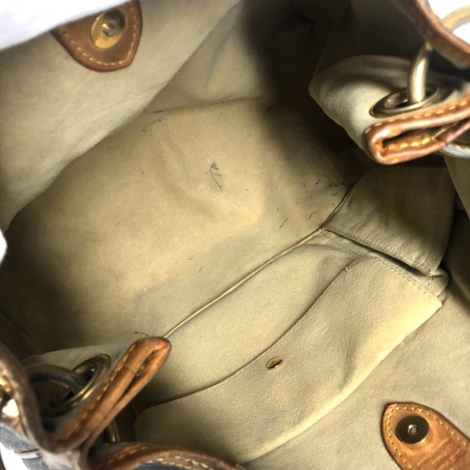 Louis Vuitton Brown Galle Monogram Monogram Handbag Shoulder Bag (Pre-Owned)