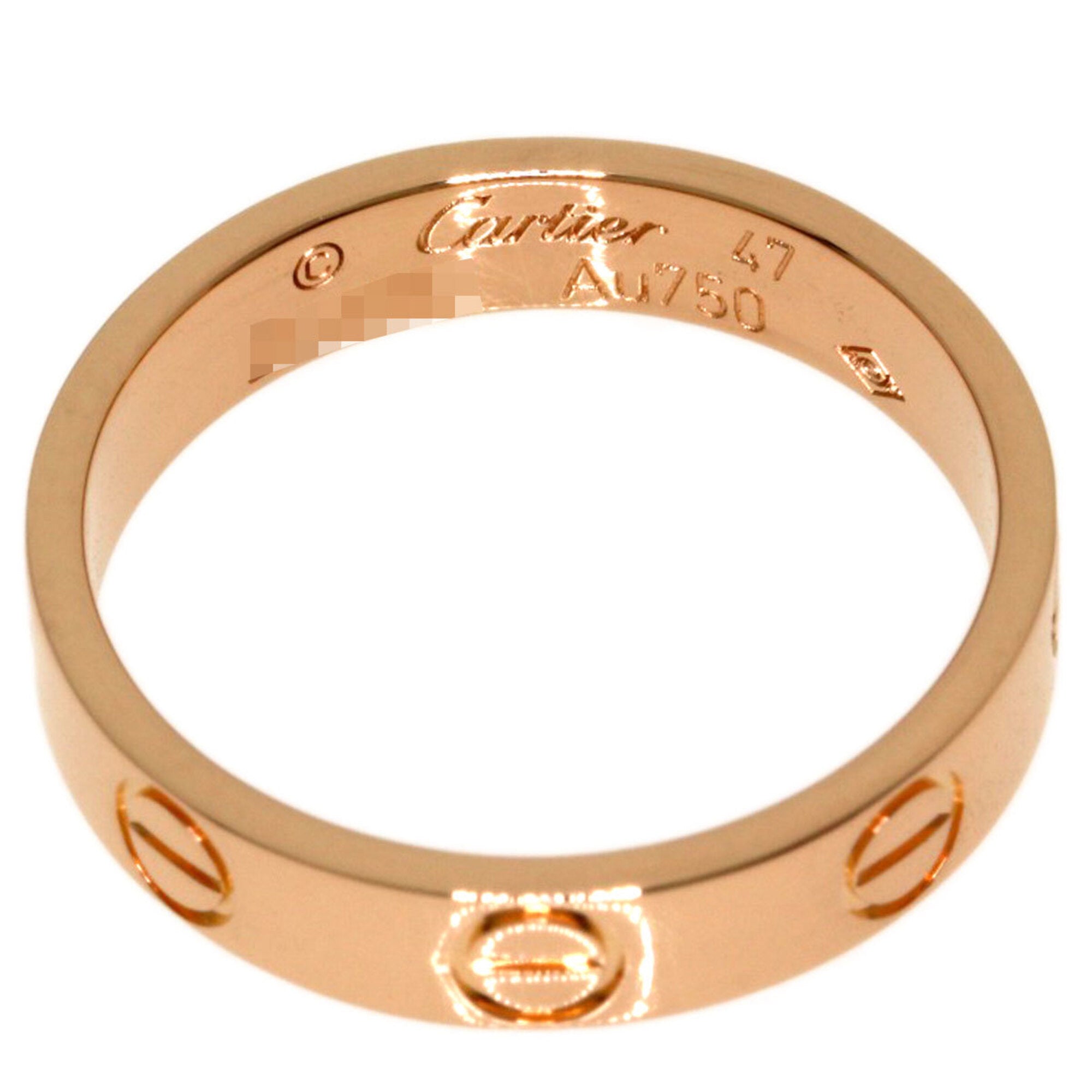 Cartier Pink Gold (18K) Band Ring (Pre-Owned)