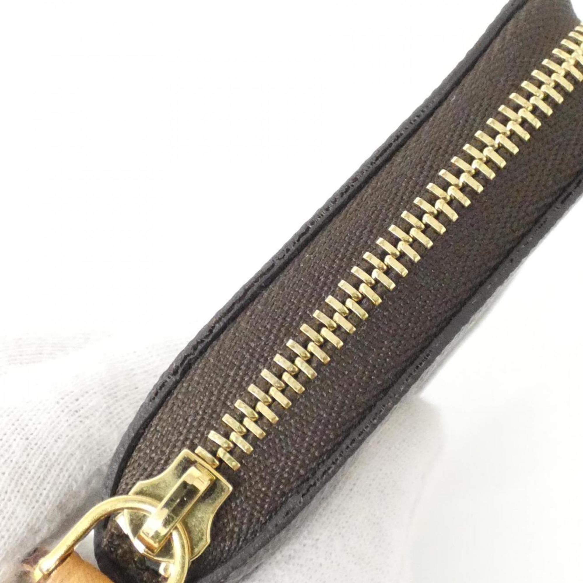 Louis Vuitton Brown Coated Canvas Coin Purse/Coin Case (Pre-Owned)