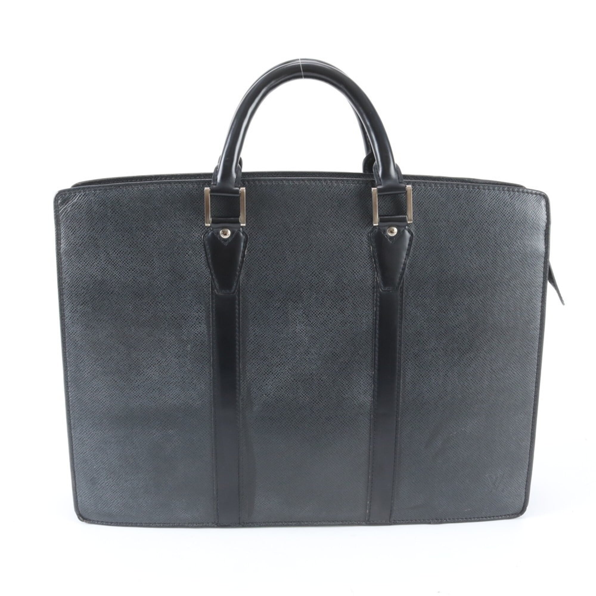 Louis Vuitton Ardoise Galle Leather Handbag Tote Bag (Pre-Owned)