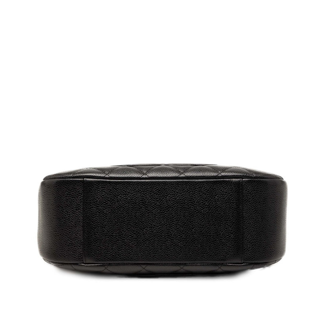 Chanel Black Grained Calfskin Shoulder Bag (Pre-Owned)