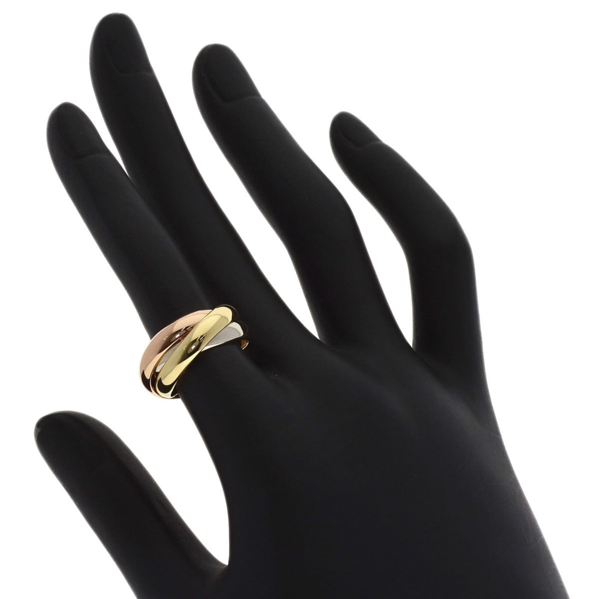 Cartier Yellow Gold (18K) Pink Gold (18K) White Gold (18K) Band Ring (Pre-Owned)