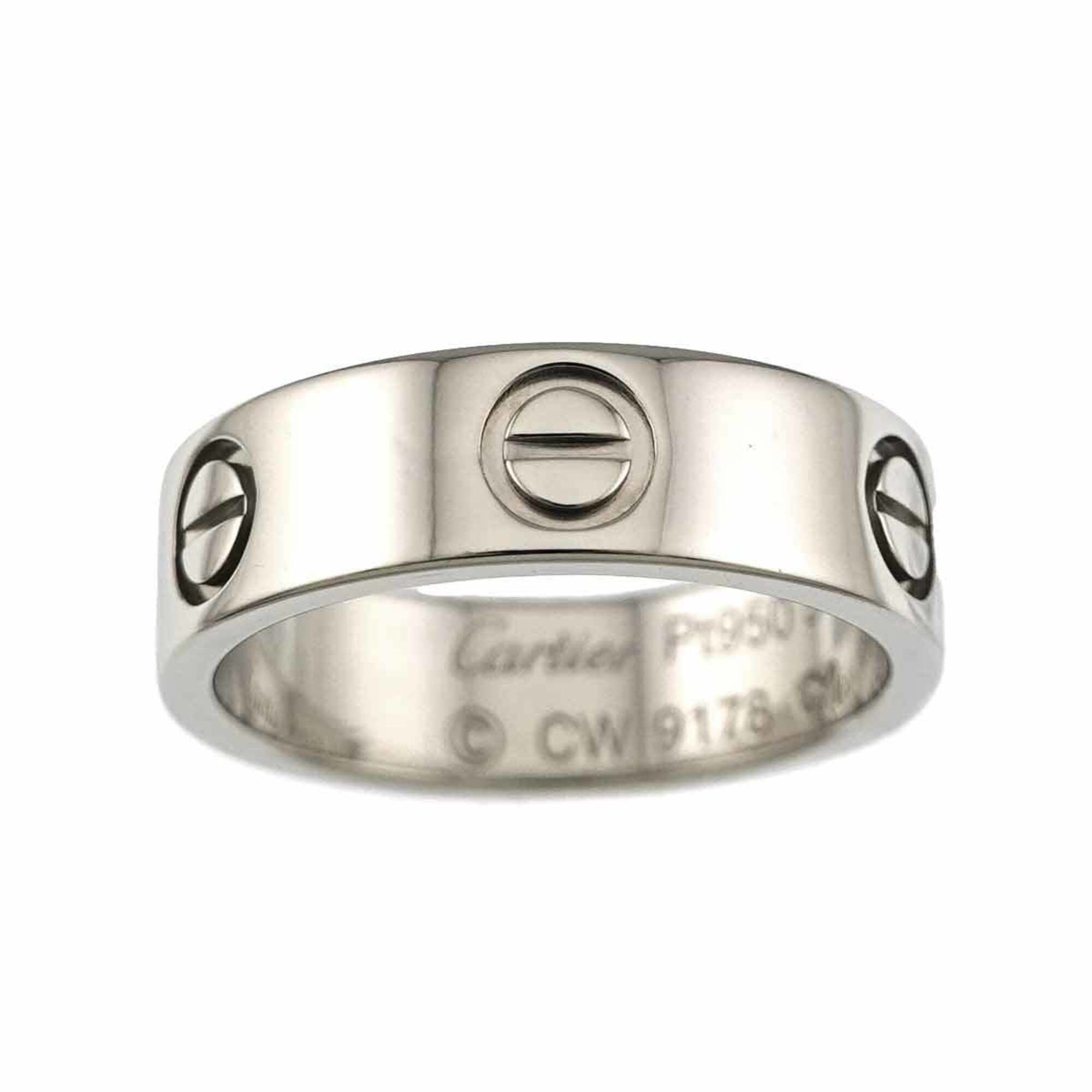 Cartier Platinum 950 Band Ring (Pre-Owned)