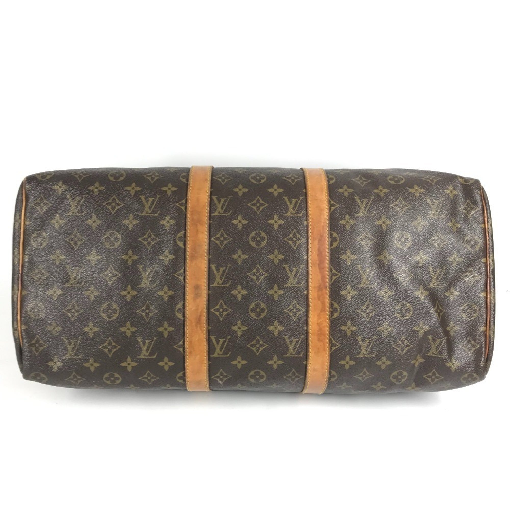 Louis Vuitton Brown Monogram Canvas Boston Bag Handbag (Pre-Owned)