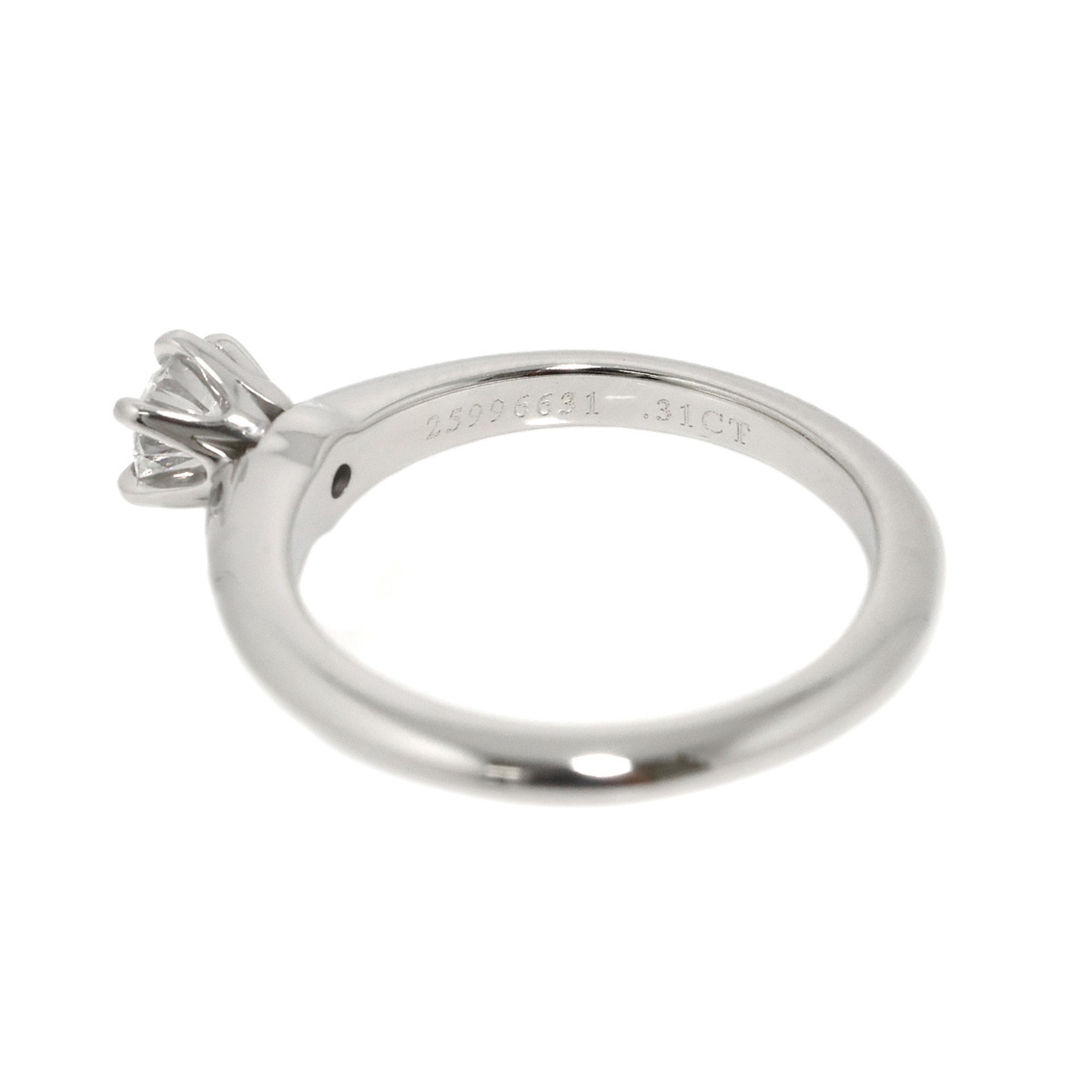 Tiffany Platinum 950 Band Ring (Pre-Owned)