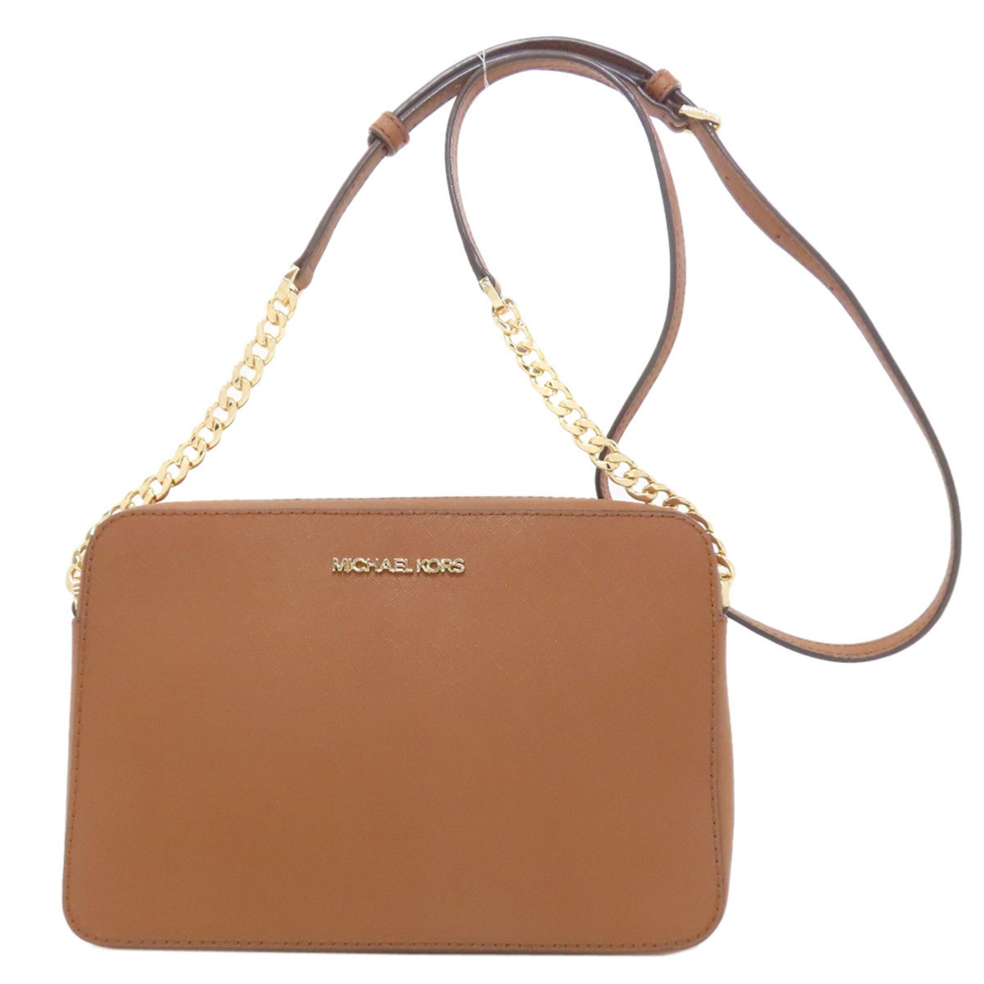 Michael Kors Brown Leather Shoulder Bag (Pre-Owned)