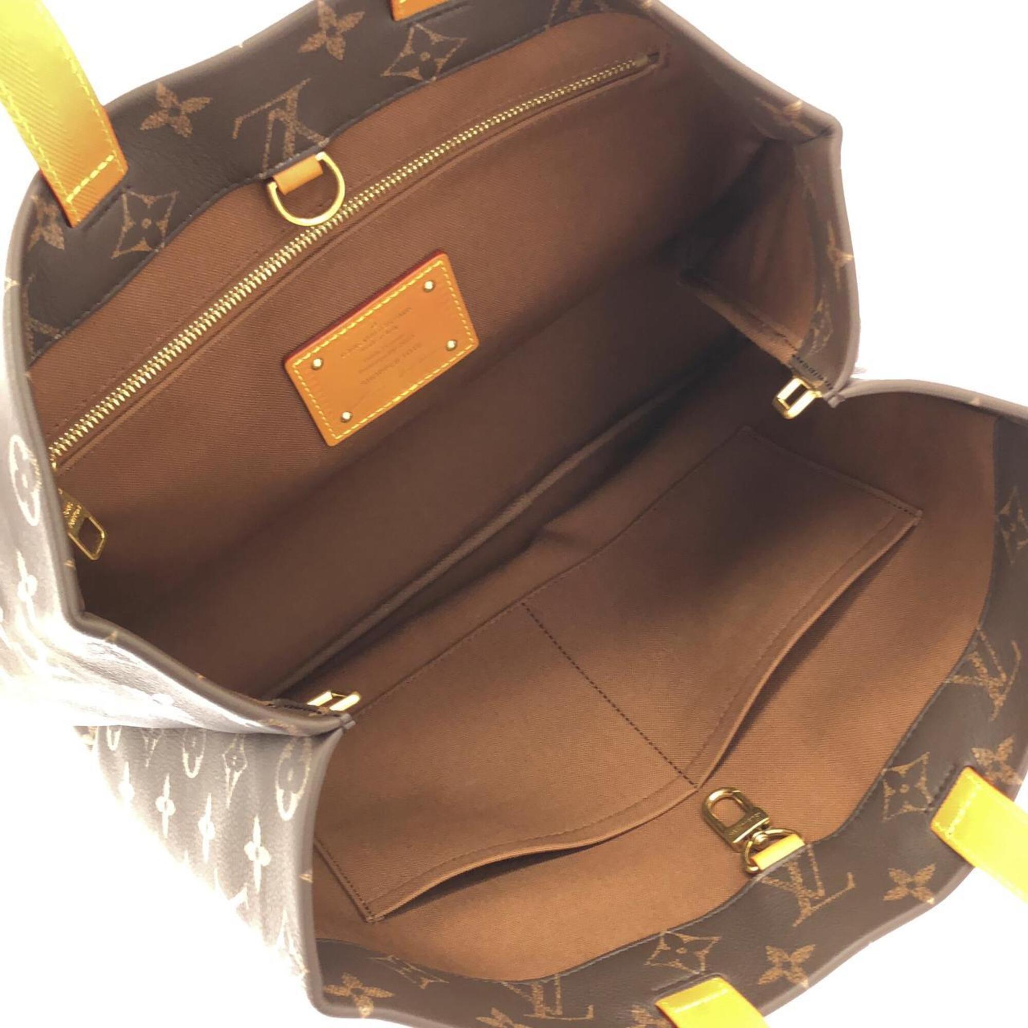 Louis Vuitton Marron Leather Handbag (Pre-Owned)