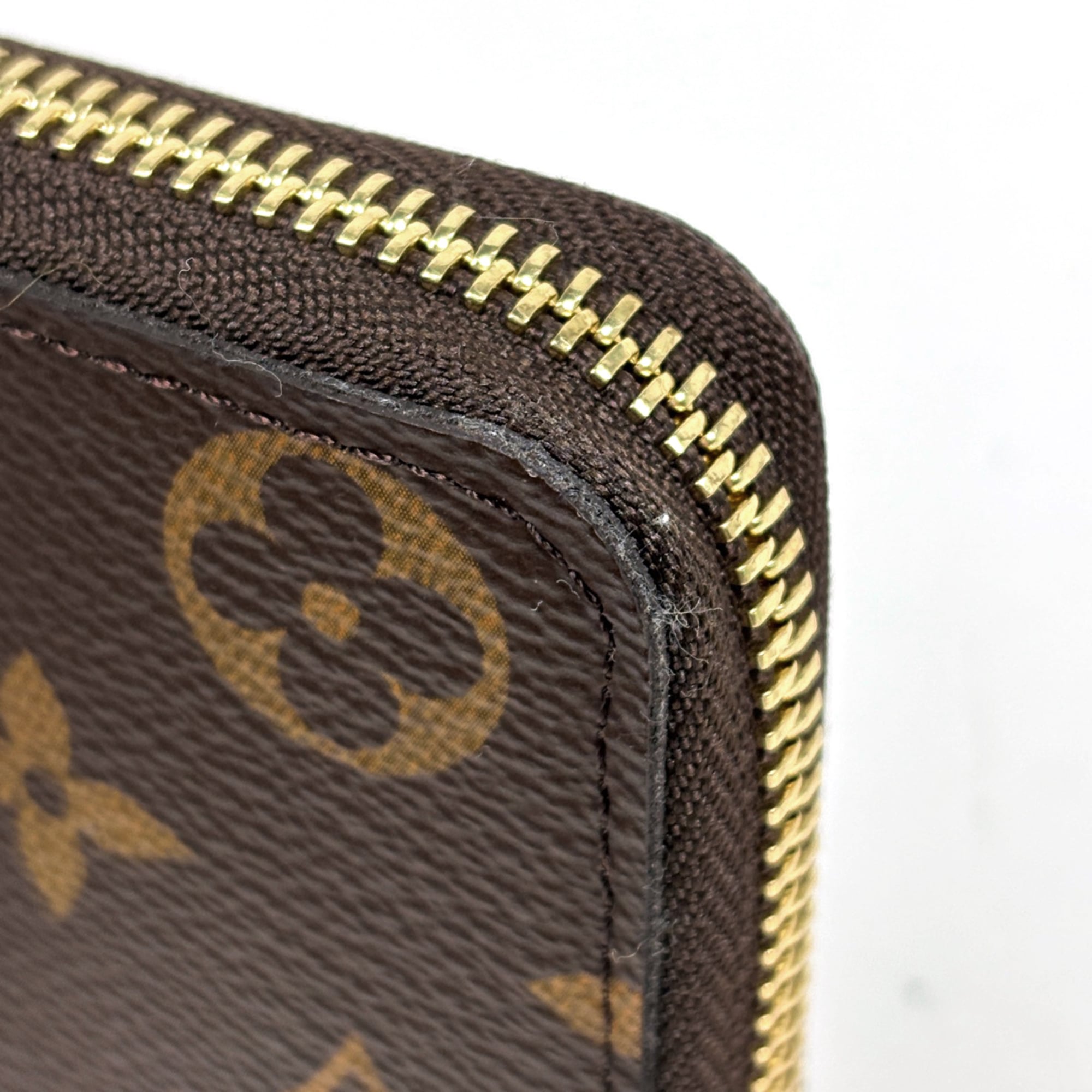 Louis Vuitton Bordeaux Brown Fuchsia Monogram Monogram Long Bill Wallet (Bi-Fold) (Pre-Owned)
