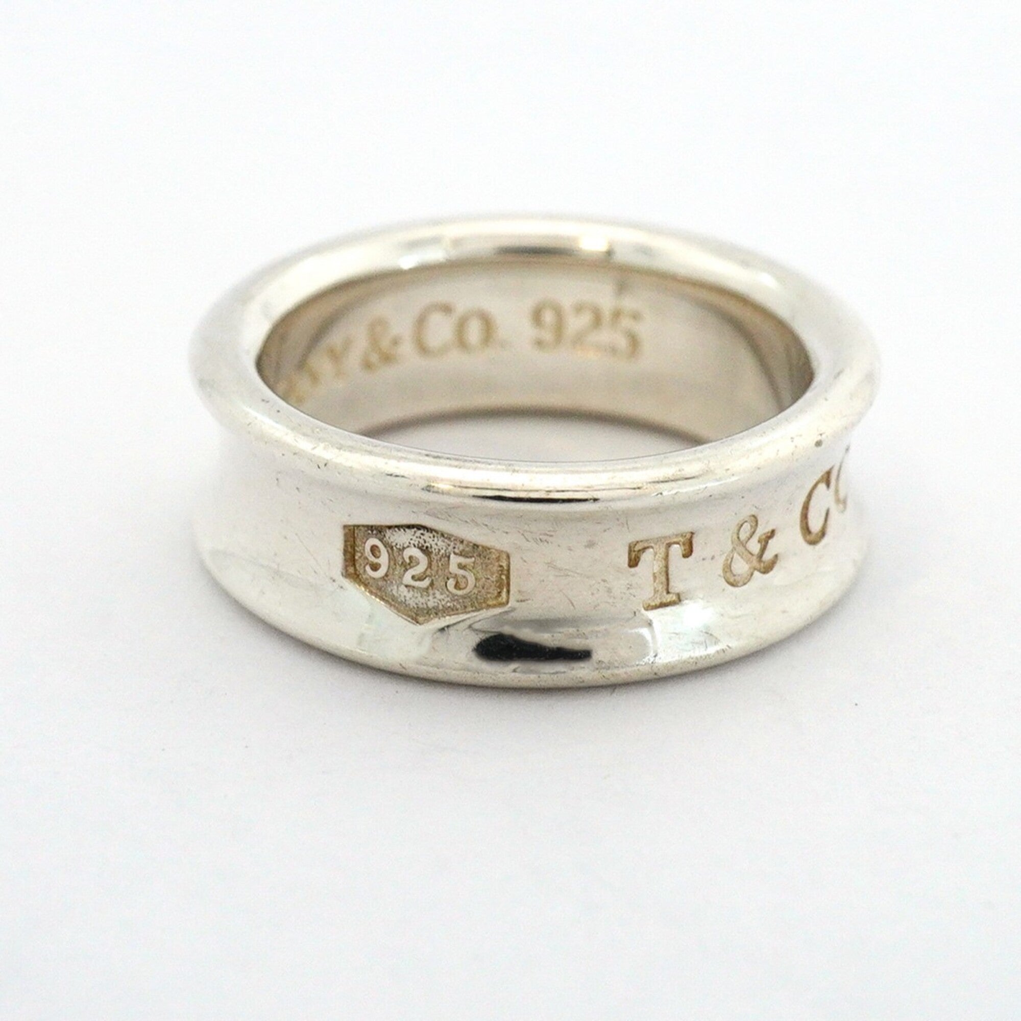 Tiffany Silver 925 Band Ring (Pre-Owned)